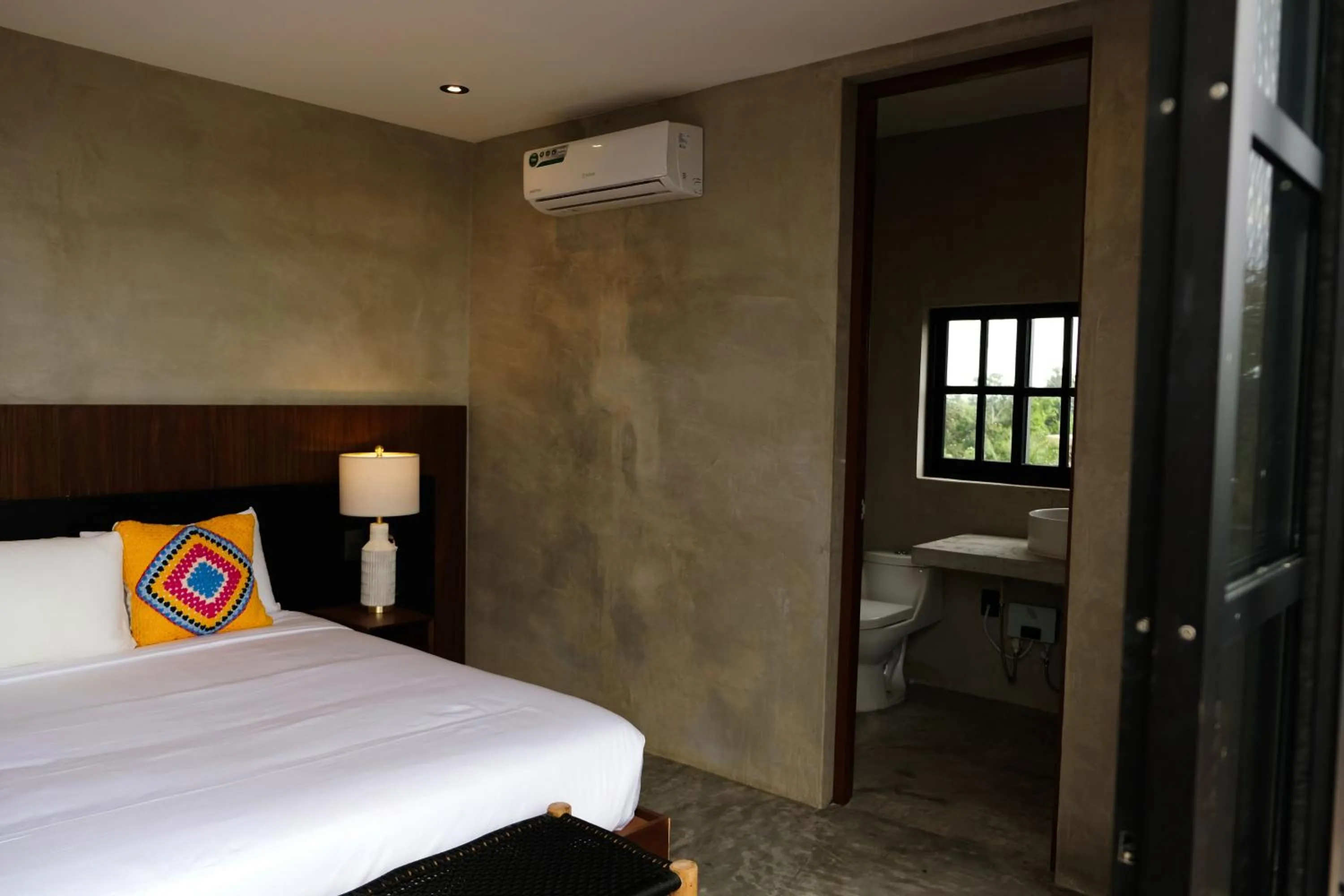 Bed in Turquoise Tulum Hotel