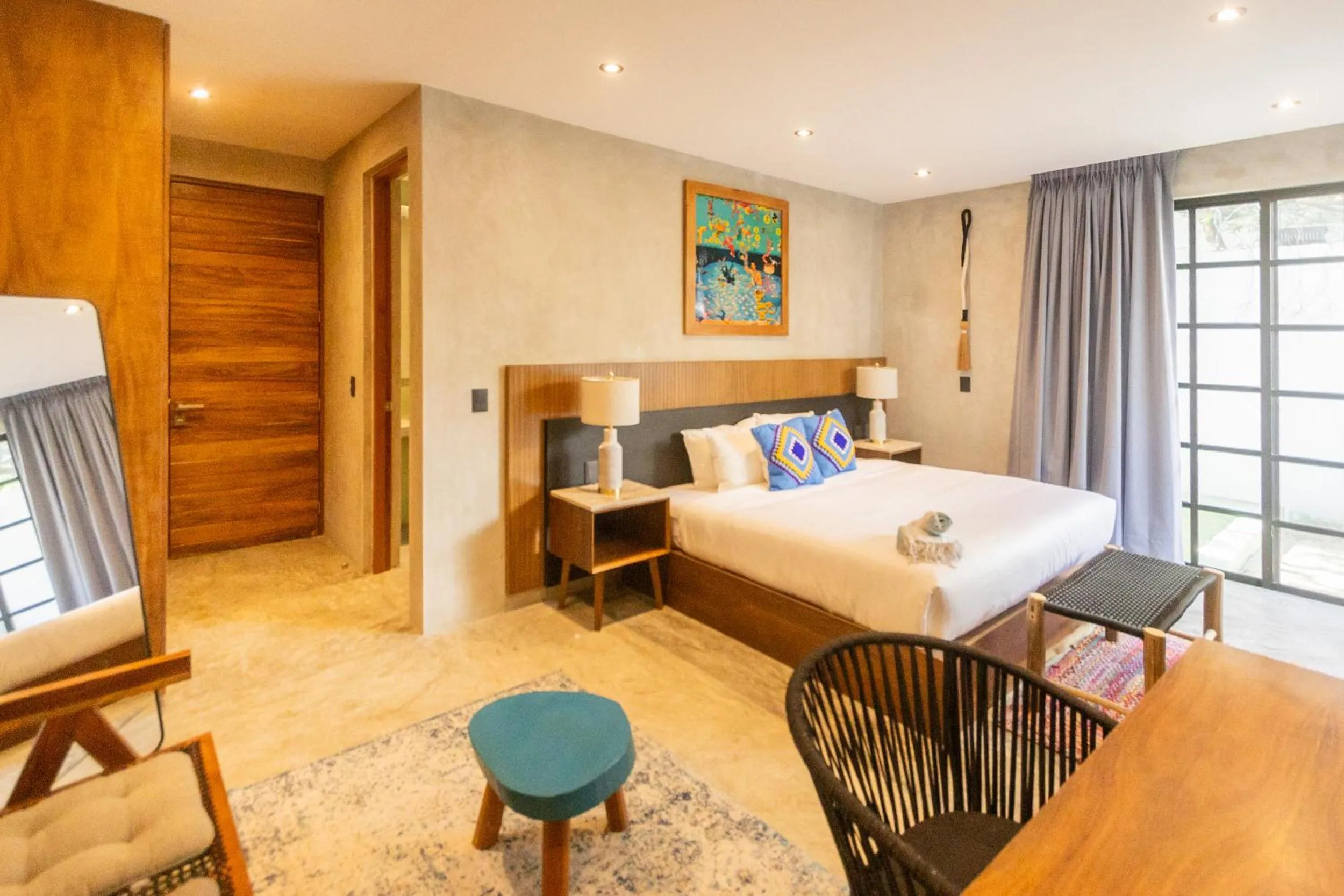 Bedroom, Bed in Turquoise Tulum Hotel