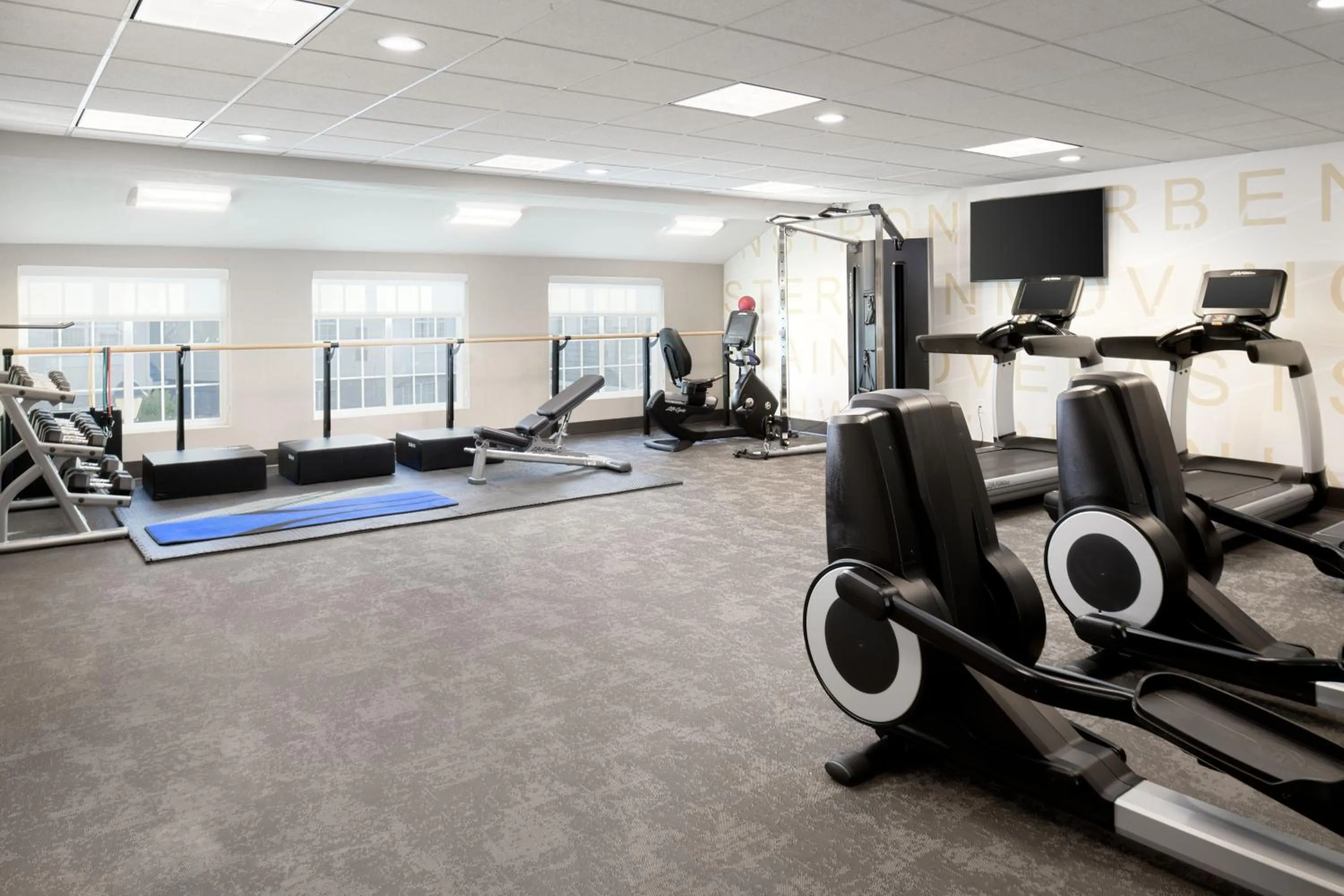 Fitness centre/facilities in Residence Inn Pleasanton