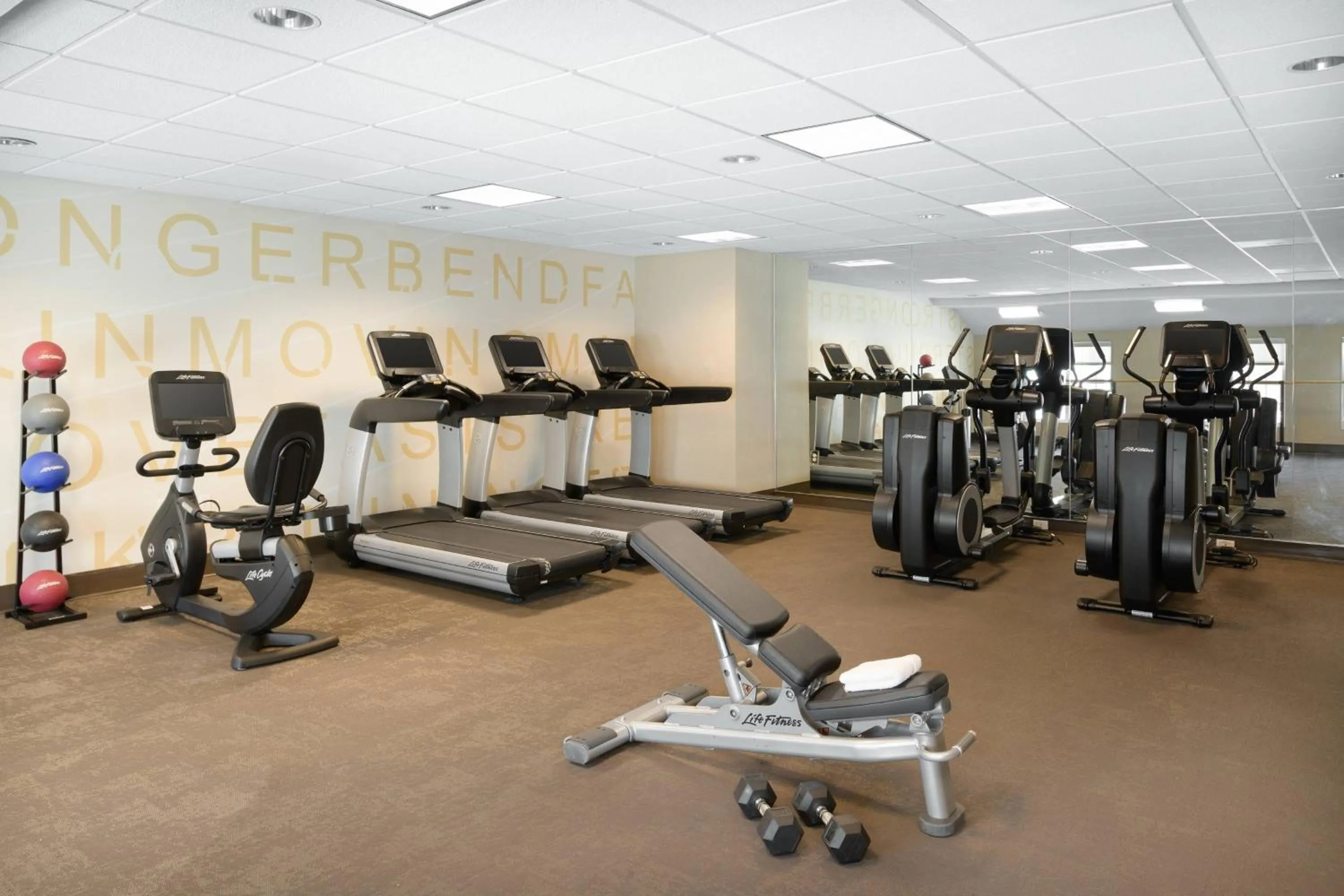 Fitness centre/facilities in Residence Inn Pleasanton