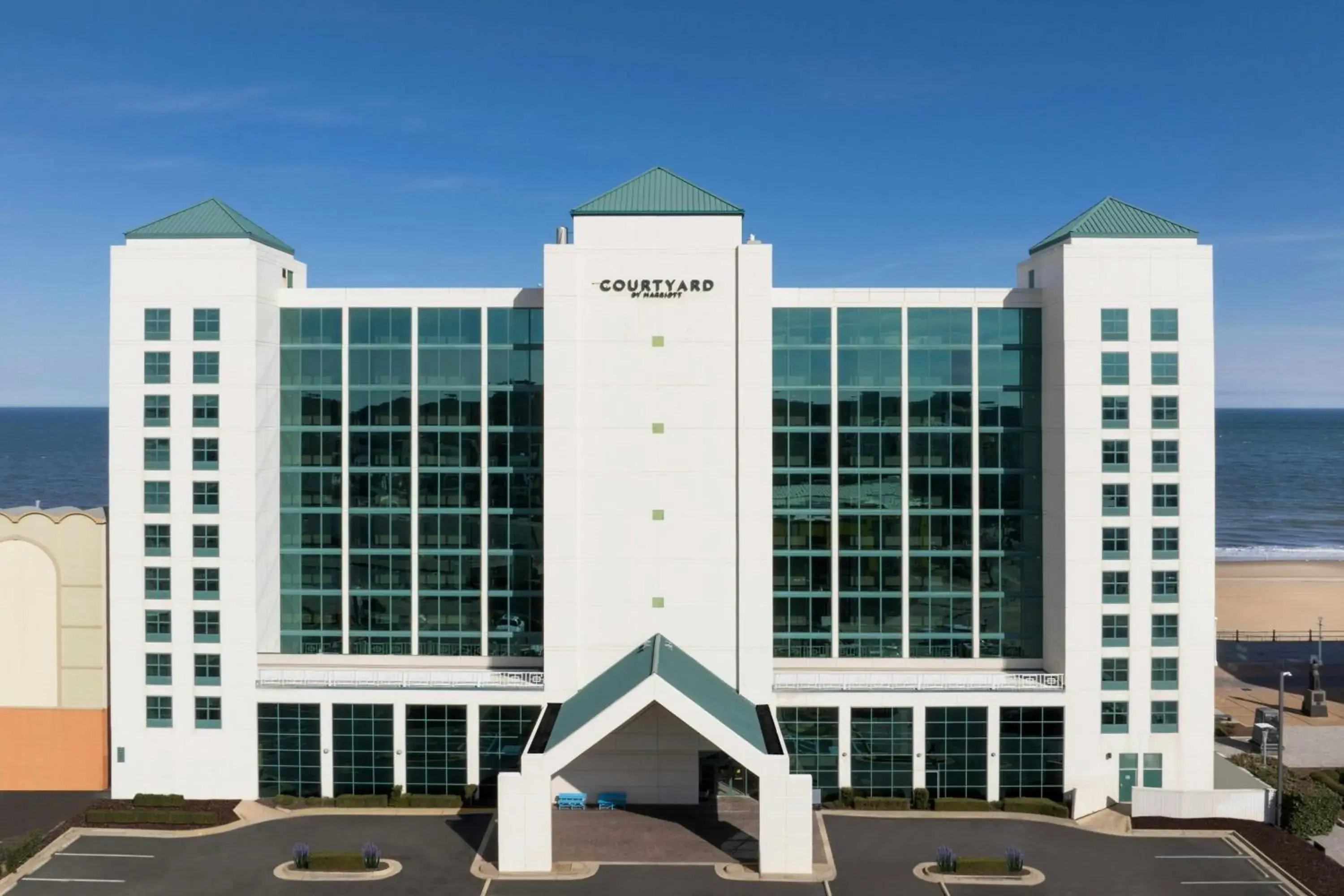 View (from property/room) in Courtyard Virginia Beach Oceanfront/South View (from property/room) in Courtyard Virginia Beach Oceanfront/South