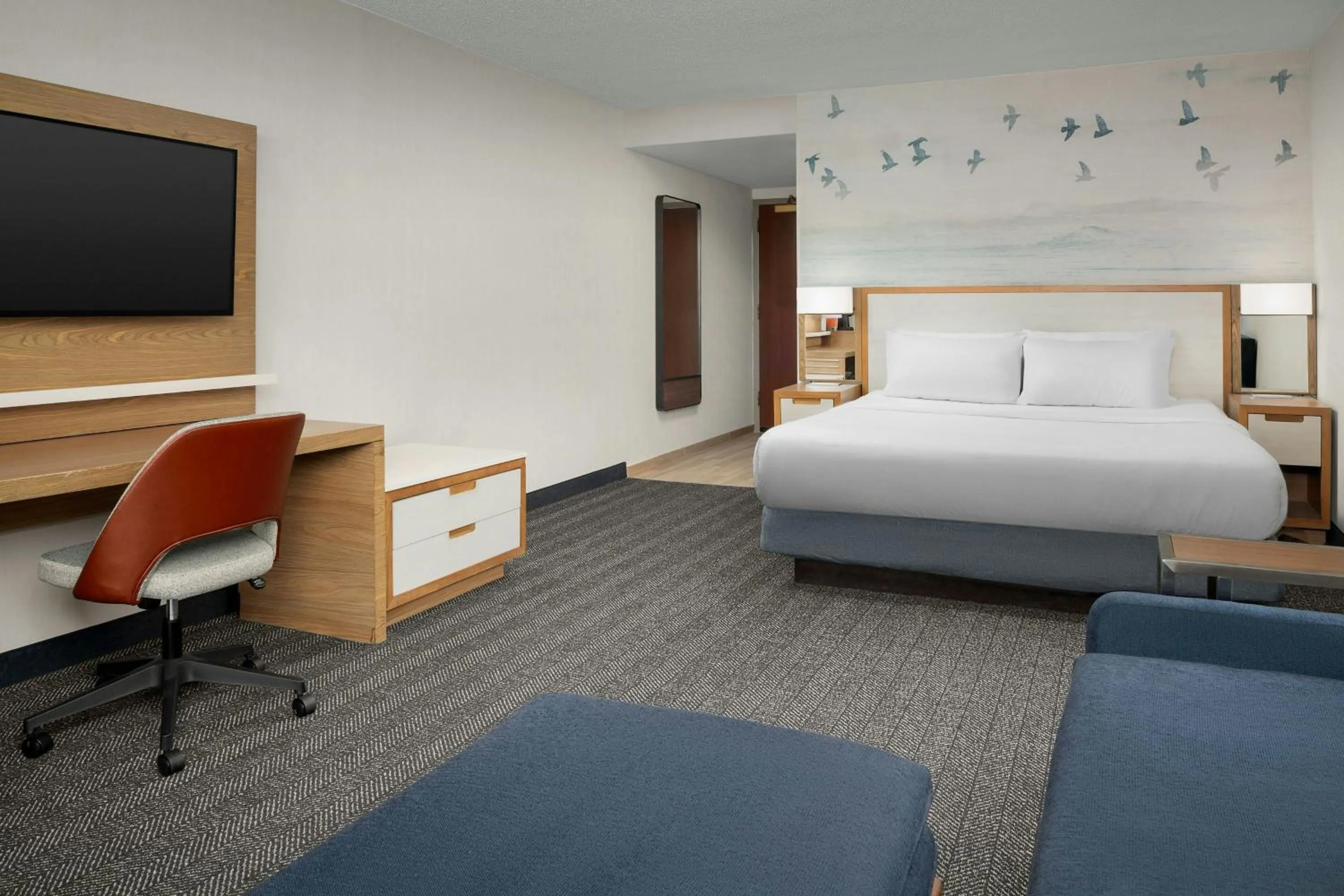 Bedroom, Bed in Courtyard Virginia Beach Oceanfront / North 37th Street