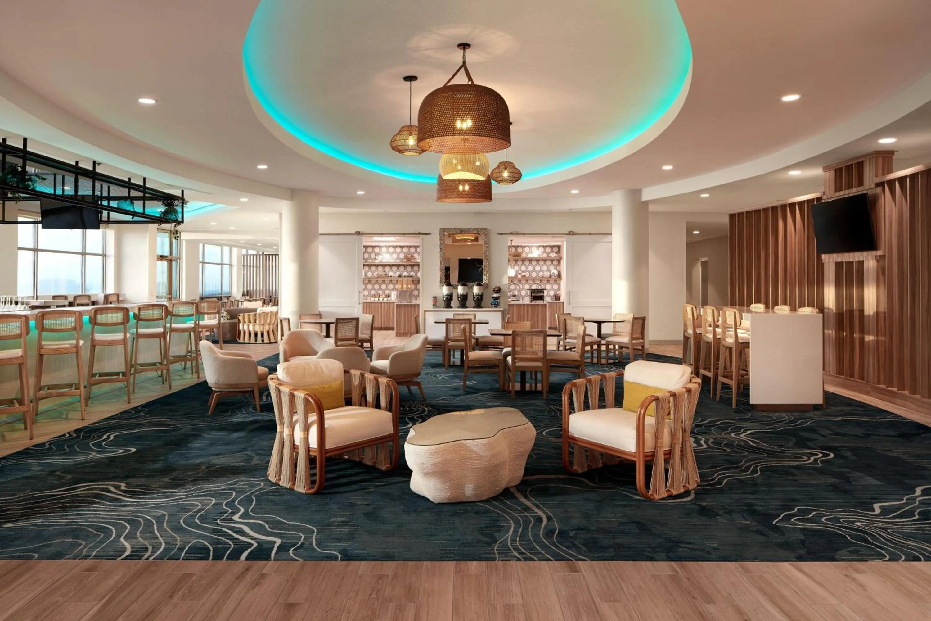 Breakfast in SpringHill Suites by Marriott Virginia Beach Oceanfront