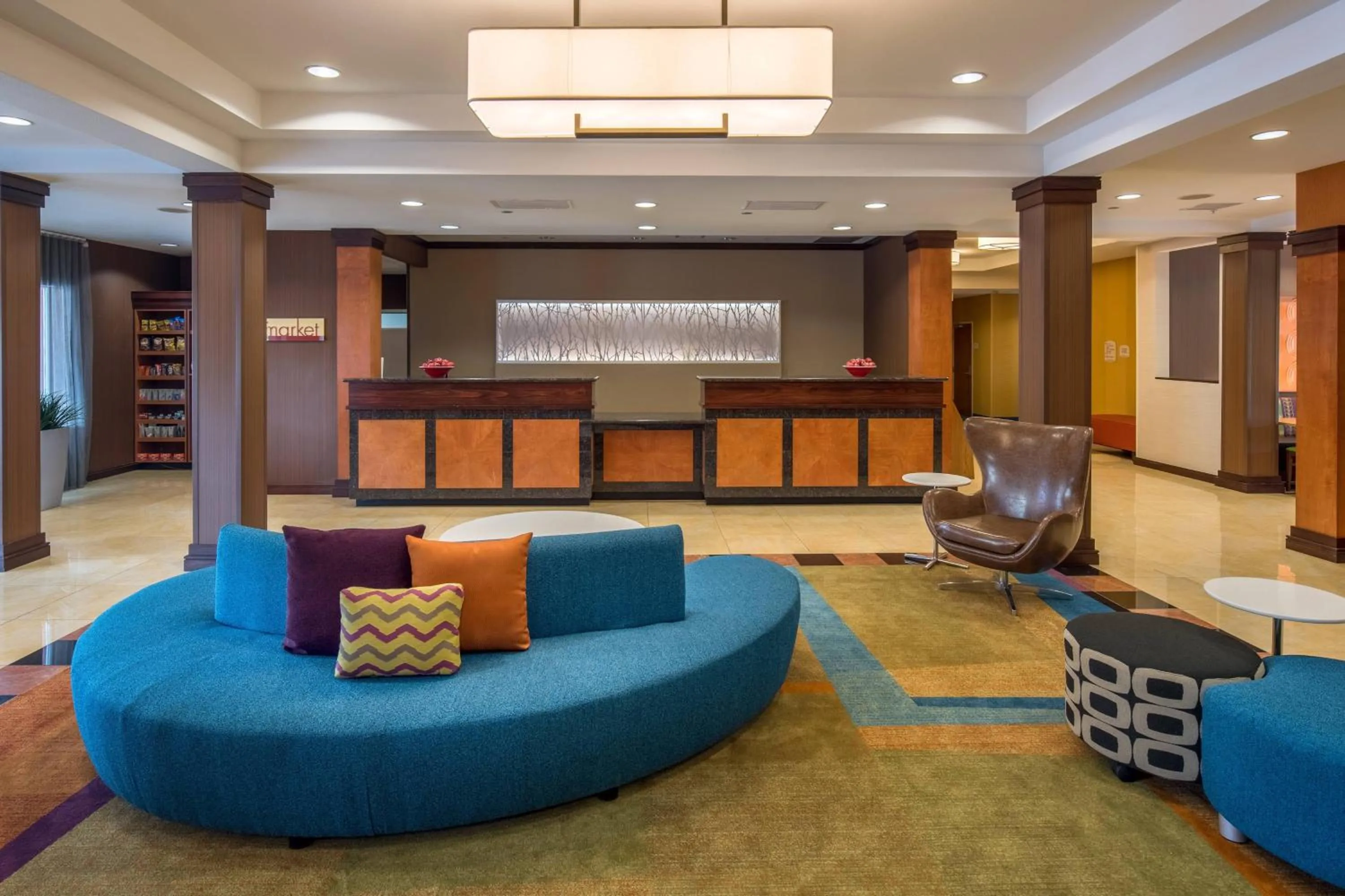 Lobby or reception in Fairfield Inn & Suites by Marriott Portland North