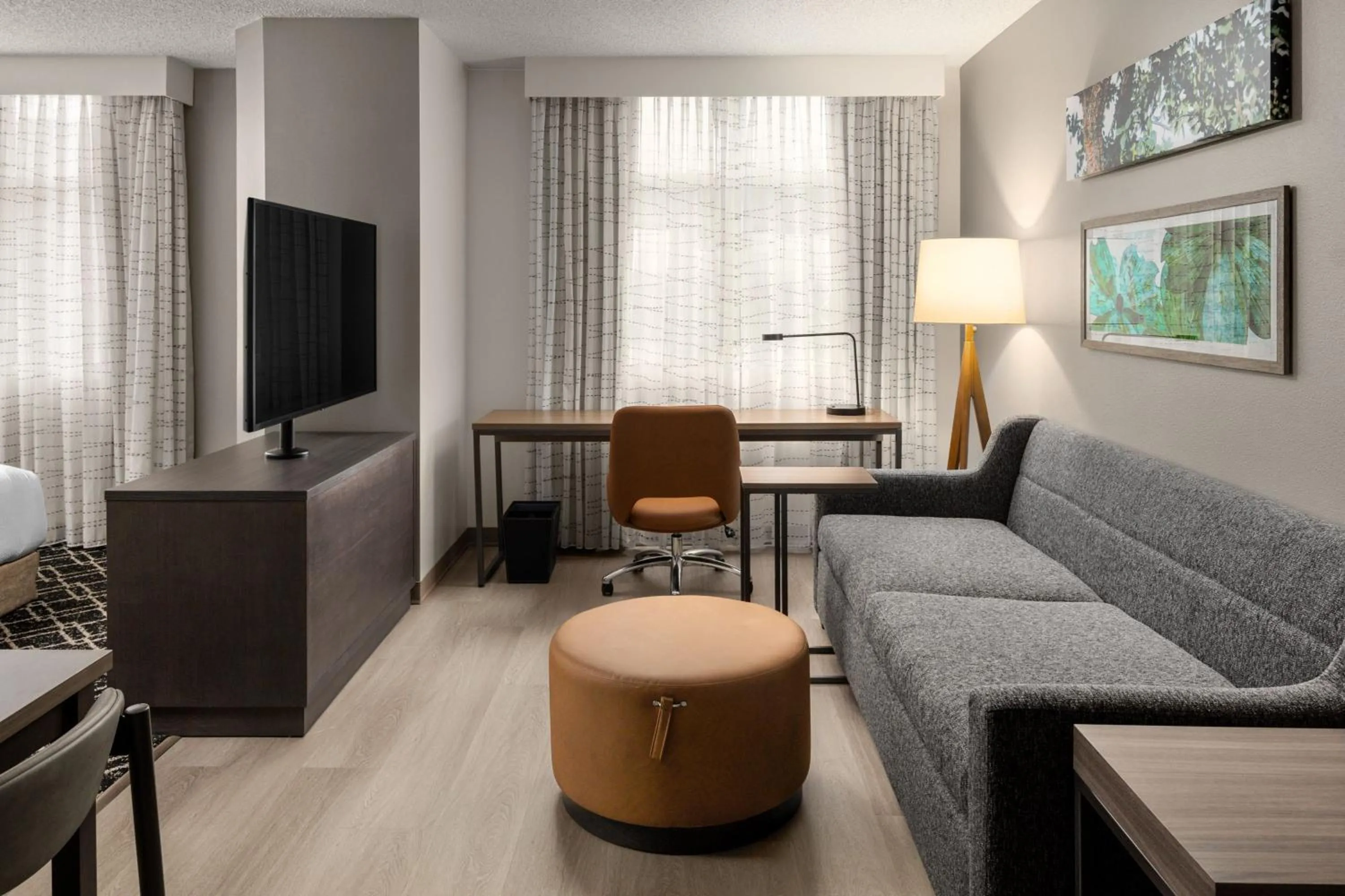 Living room in Residence Inn Portland Downtown/RiverPlace