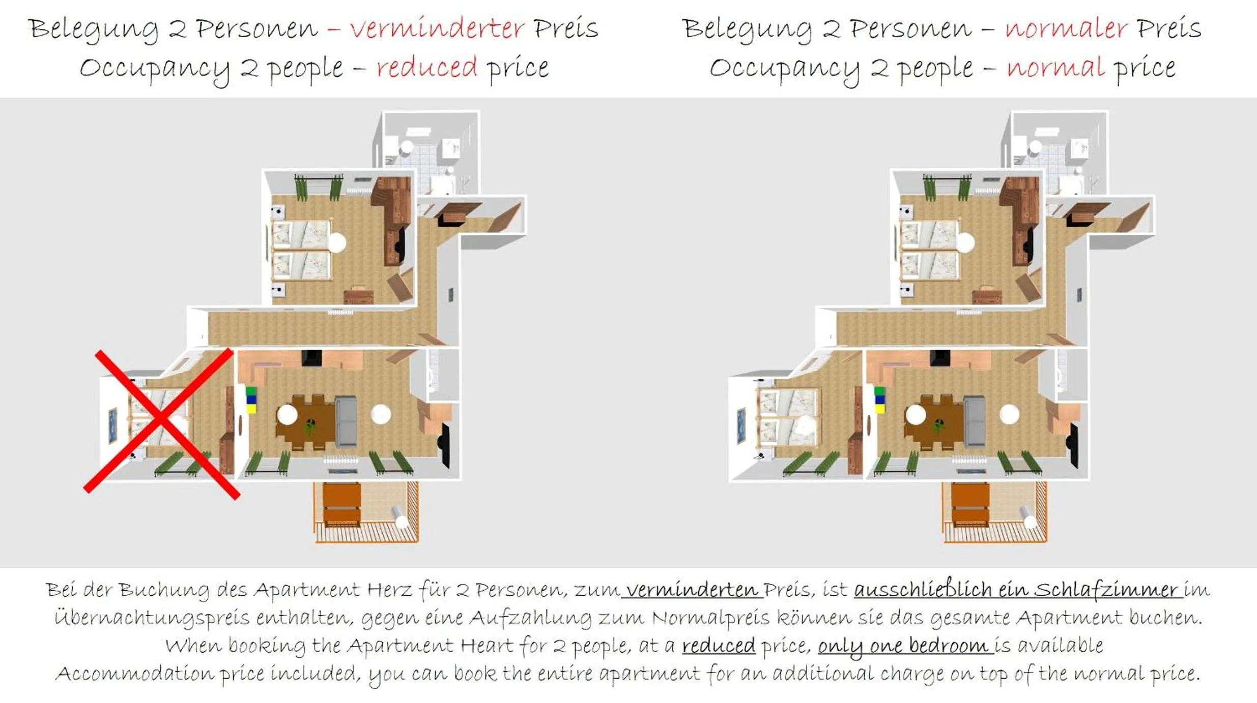 Photo of the whole room in Ferienhof Gruber