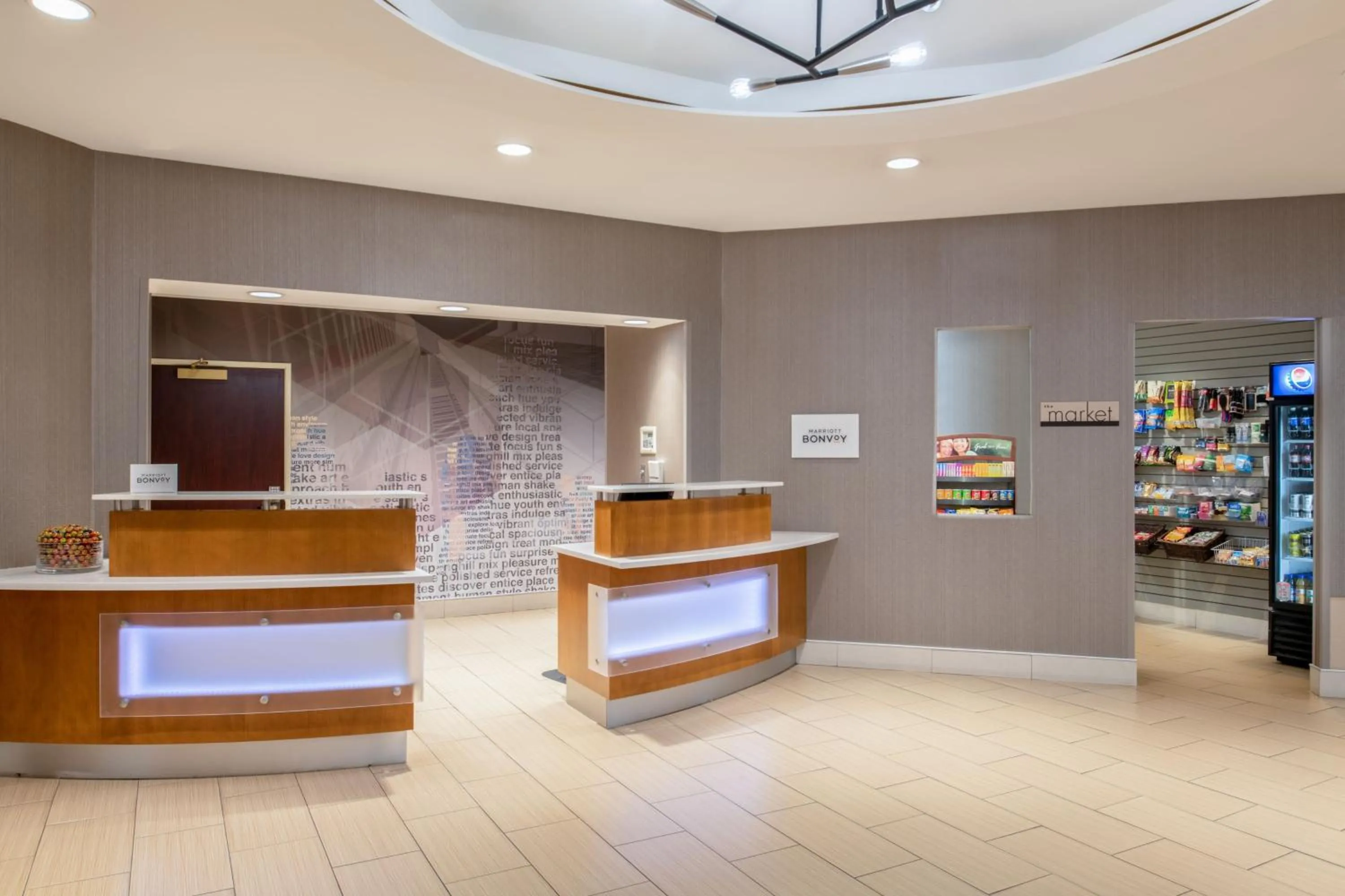 Lobby or reception in SpringHill Suites Portland Airport