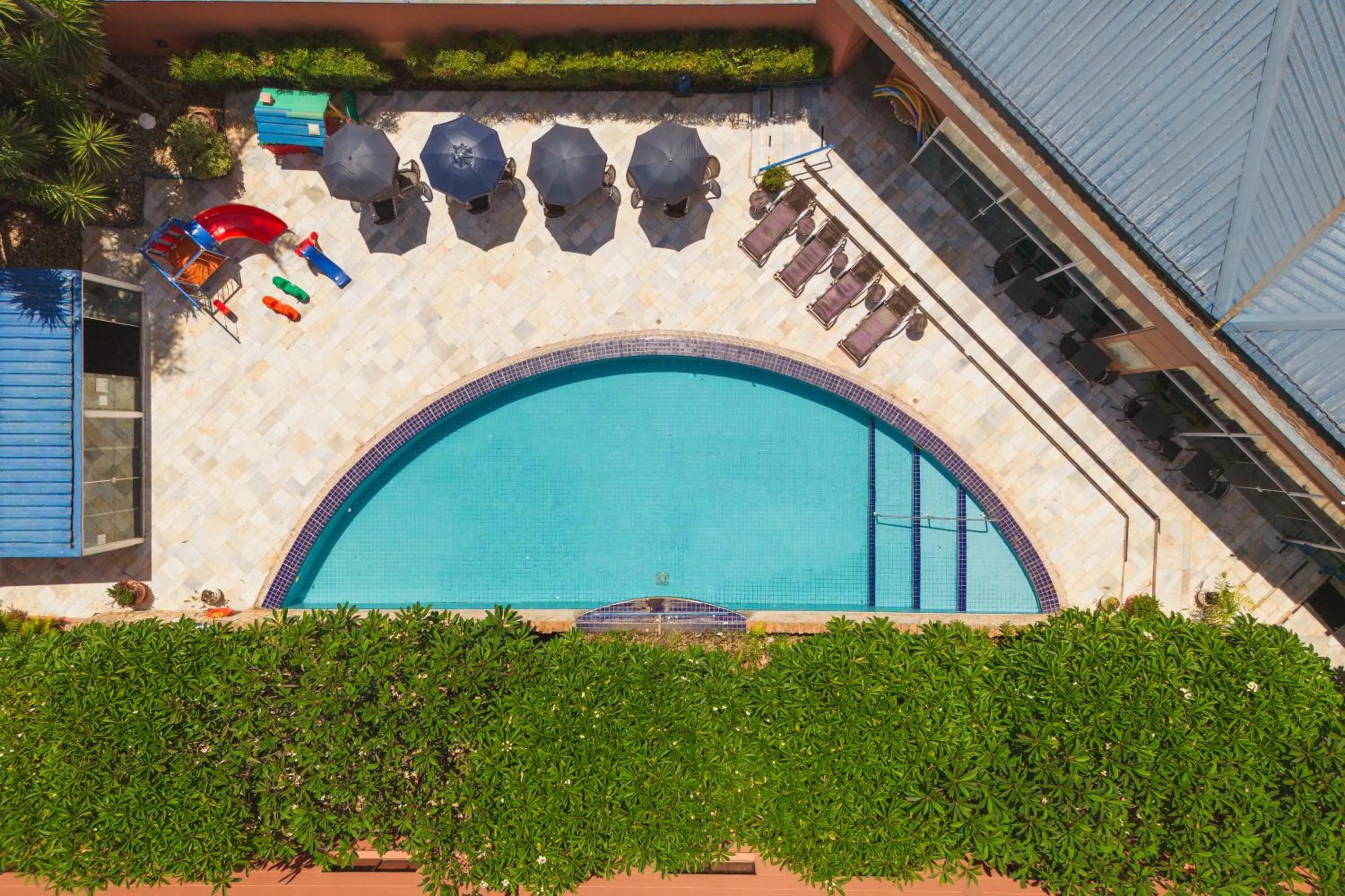 Bird's eye view in Hotel Golden Park Ribeirão Preto by Nacional Inn