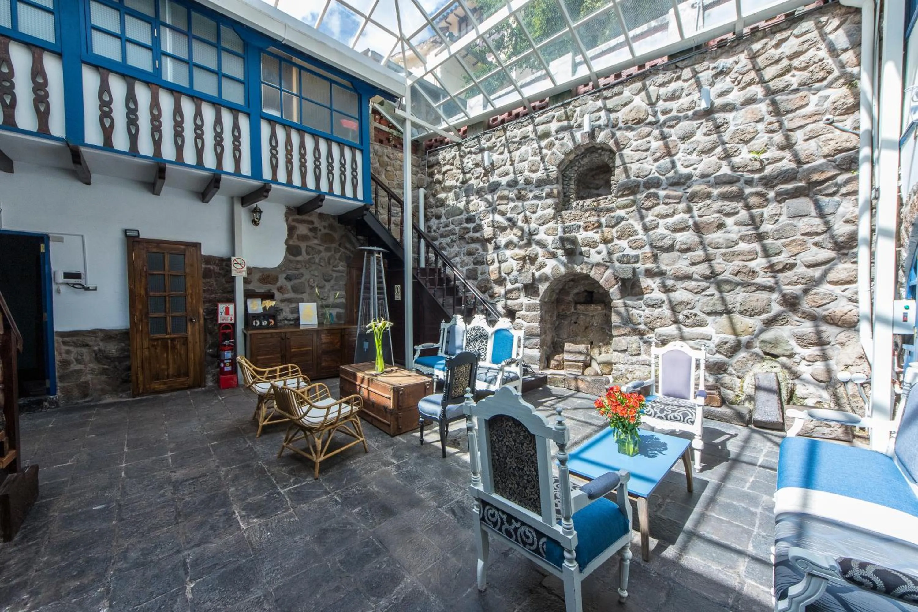 Living room in X.O Art House