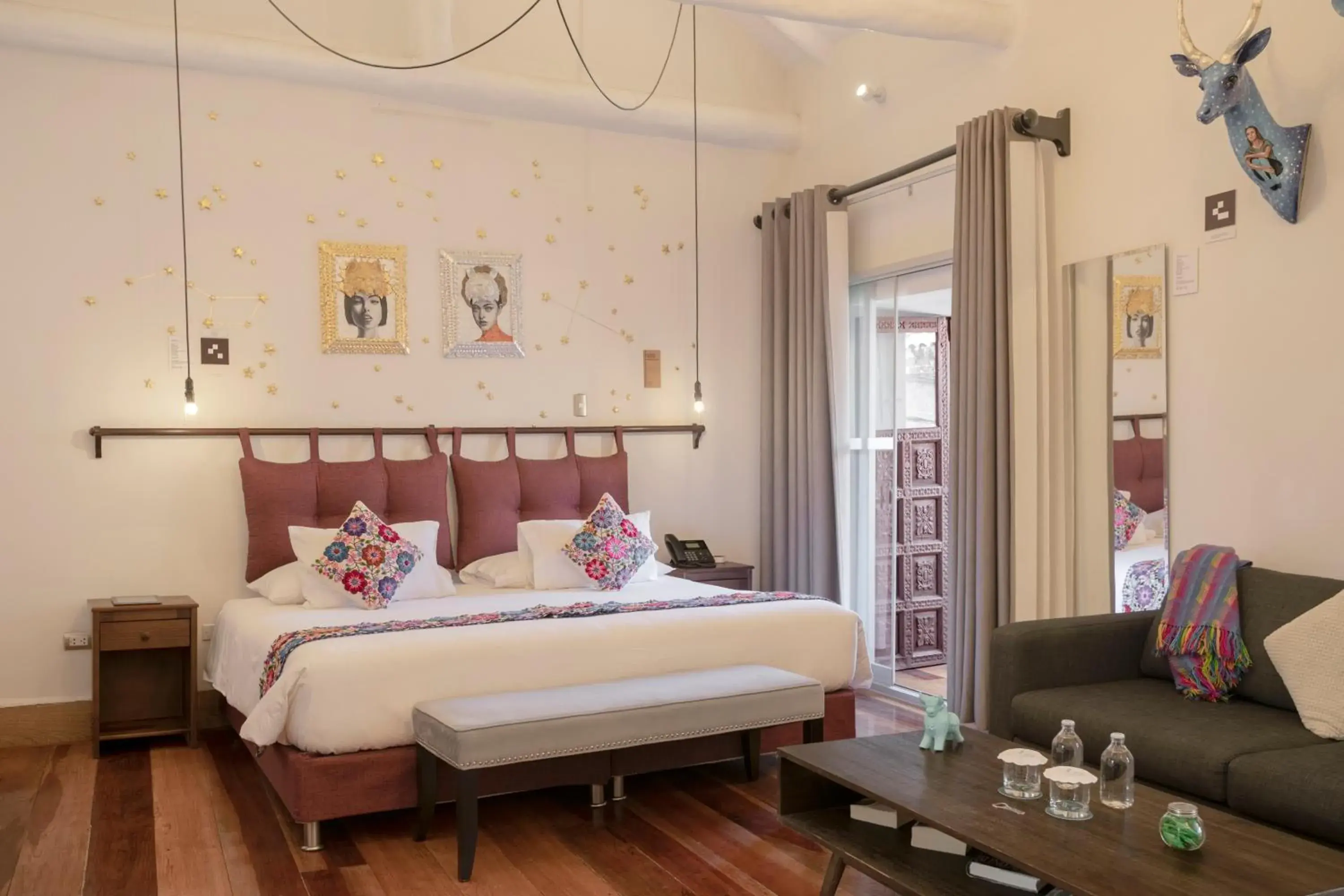 Bedroom, Bed in X.O Art House Bedroom, Bed in X.O Art House