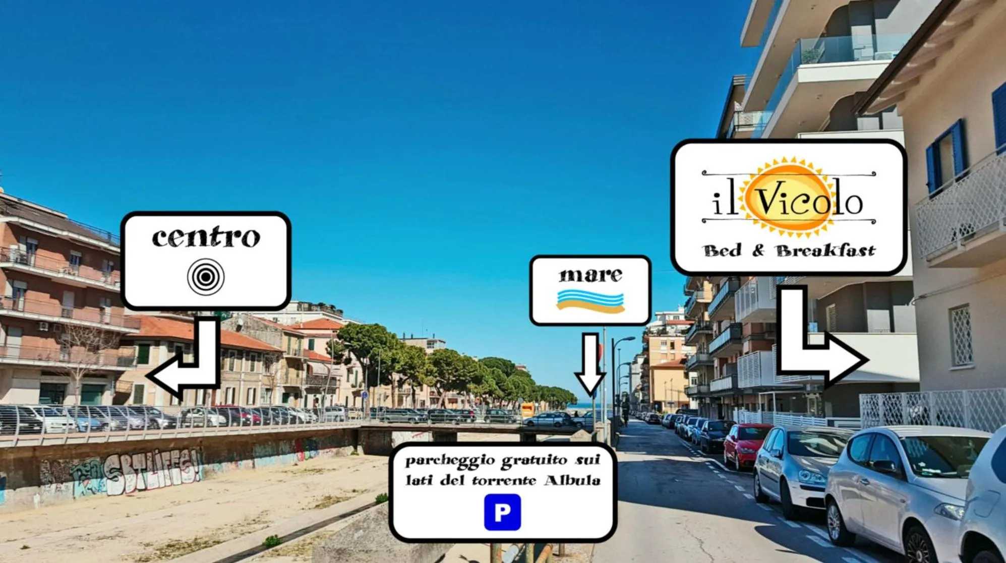 Restaurant/places to eat in Bed & Breakfast Il Vicolo