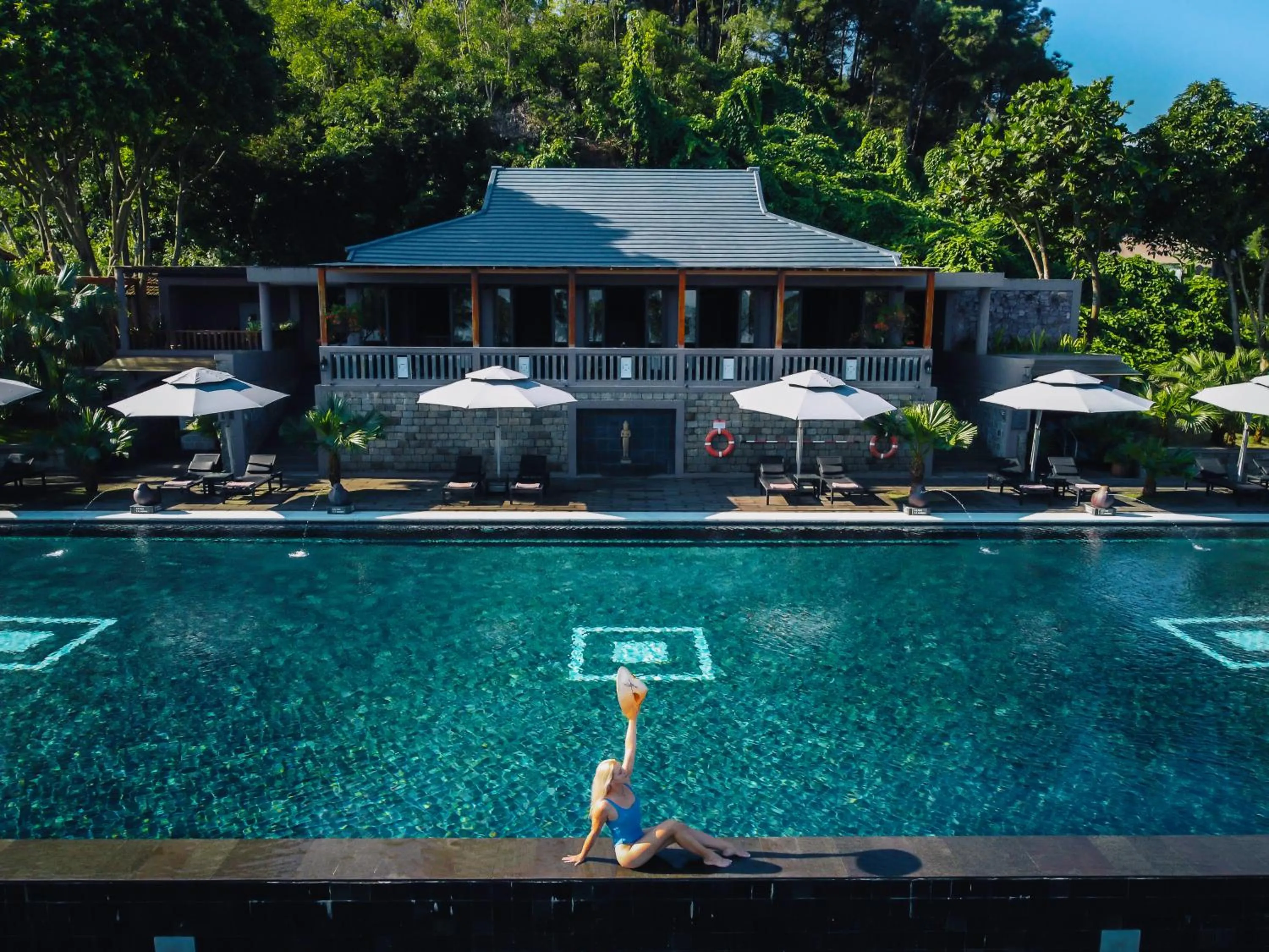 Pool view in Vedana Lagoon Resort & Spa