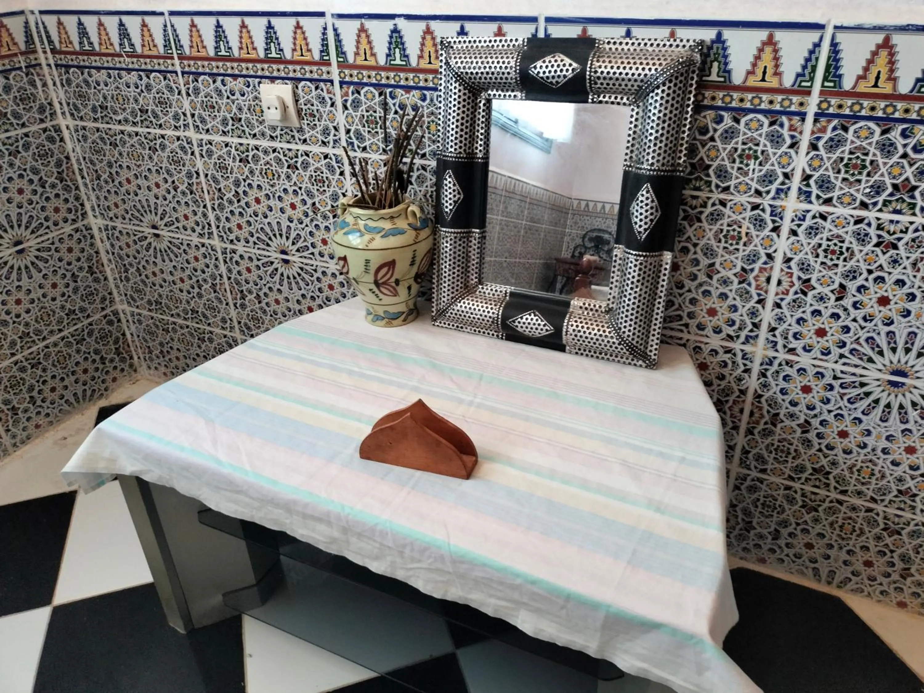 Bathroom in Hotel El ghazi