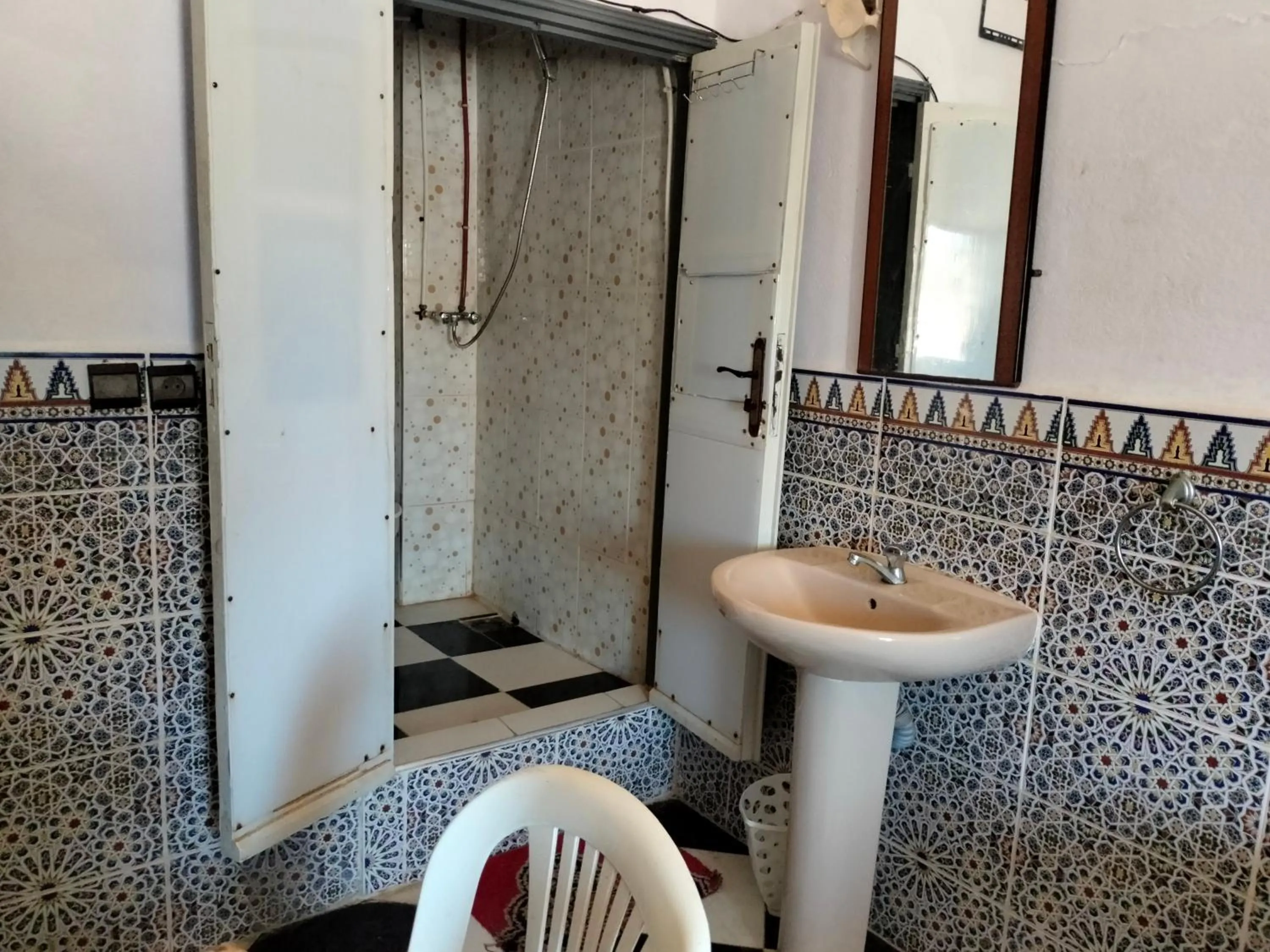 Toilet in Hotel El ghazi
