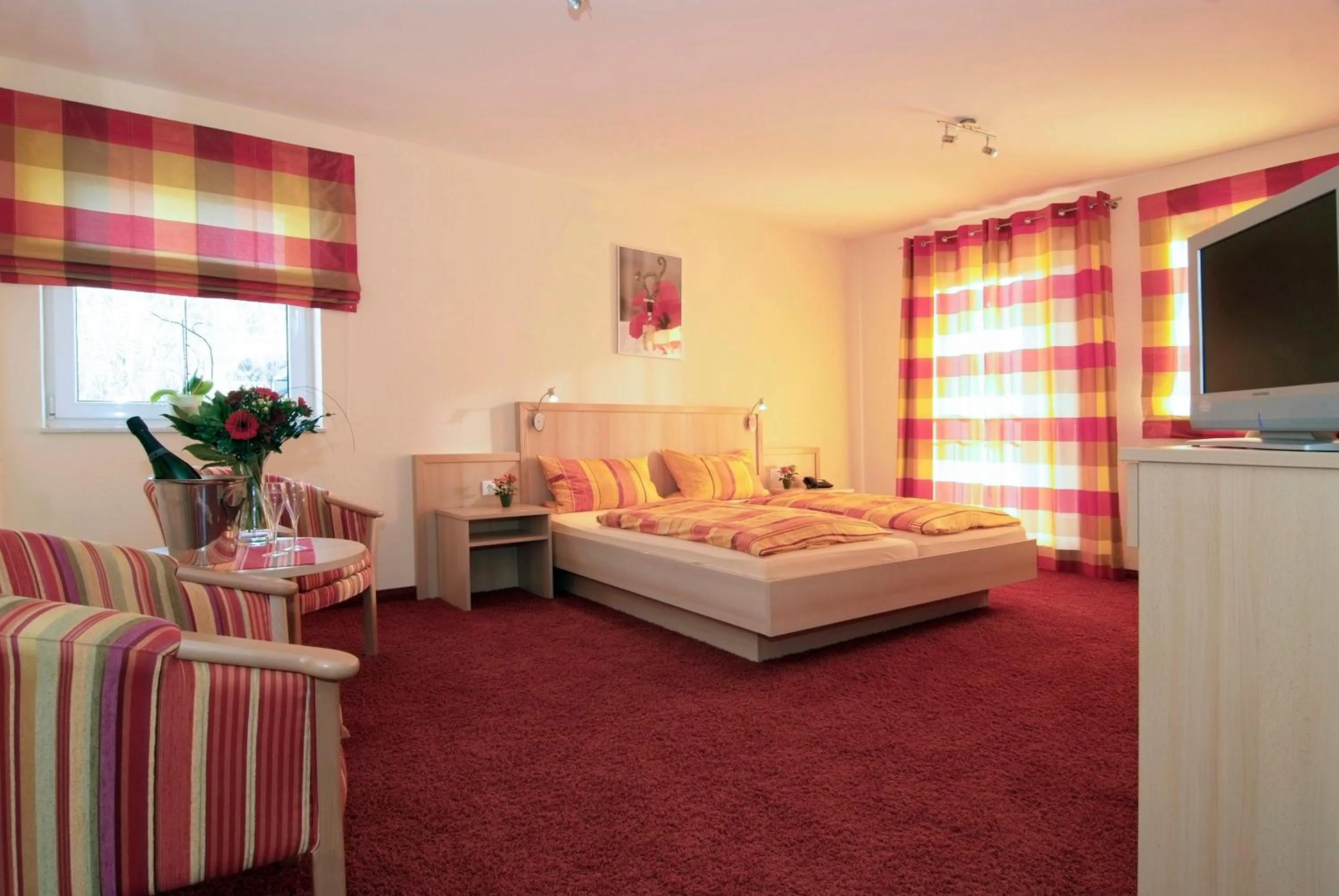 Photo of the whole room, Bed in Weingut und Gästehaus Apel