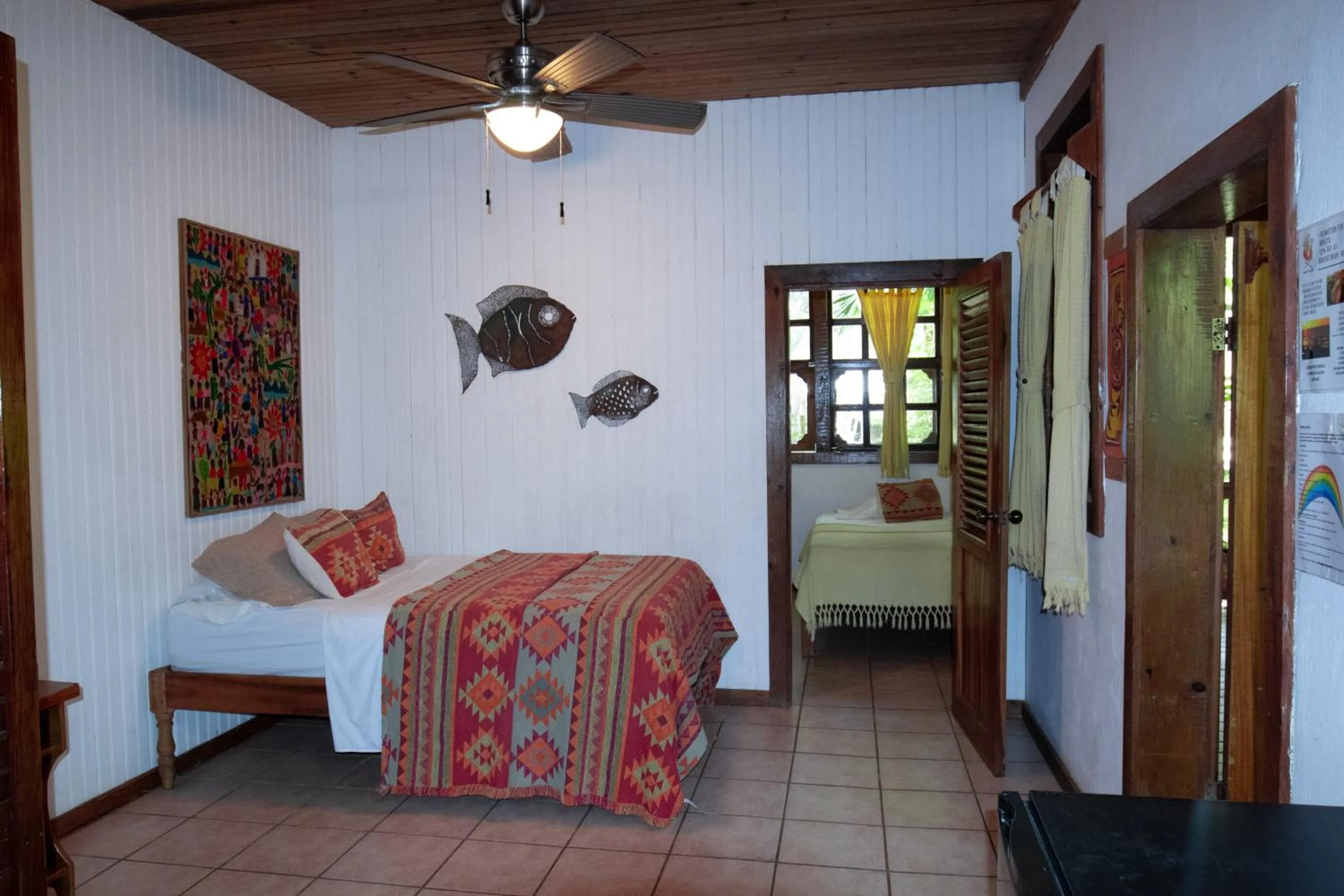 Photo of the whole room, Bed in Posada Arco Iris, West End