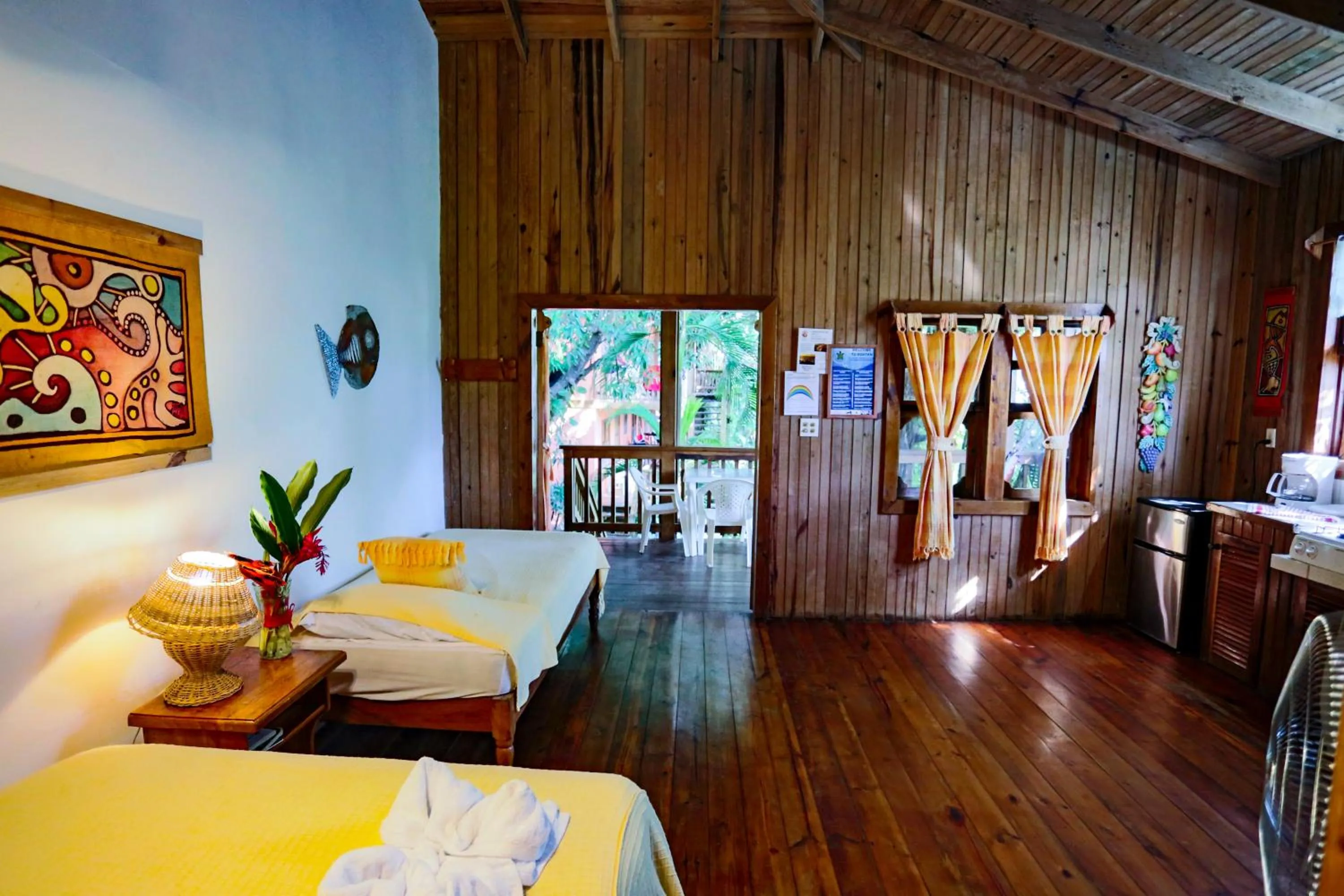 Bed in Posada Arco Iris, West End