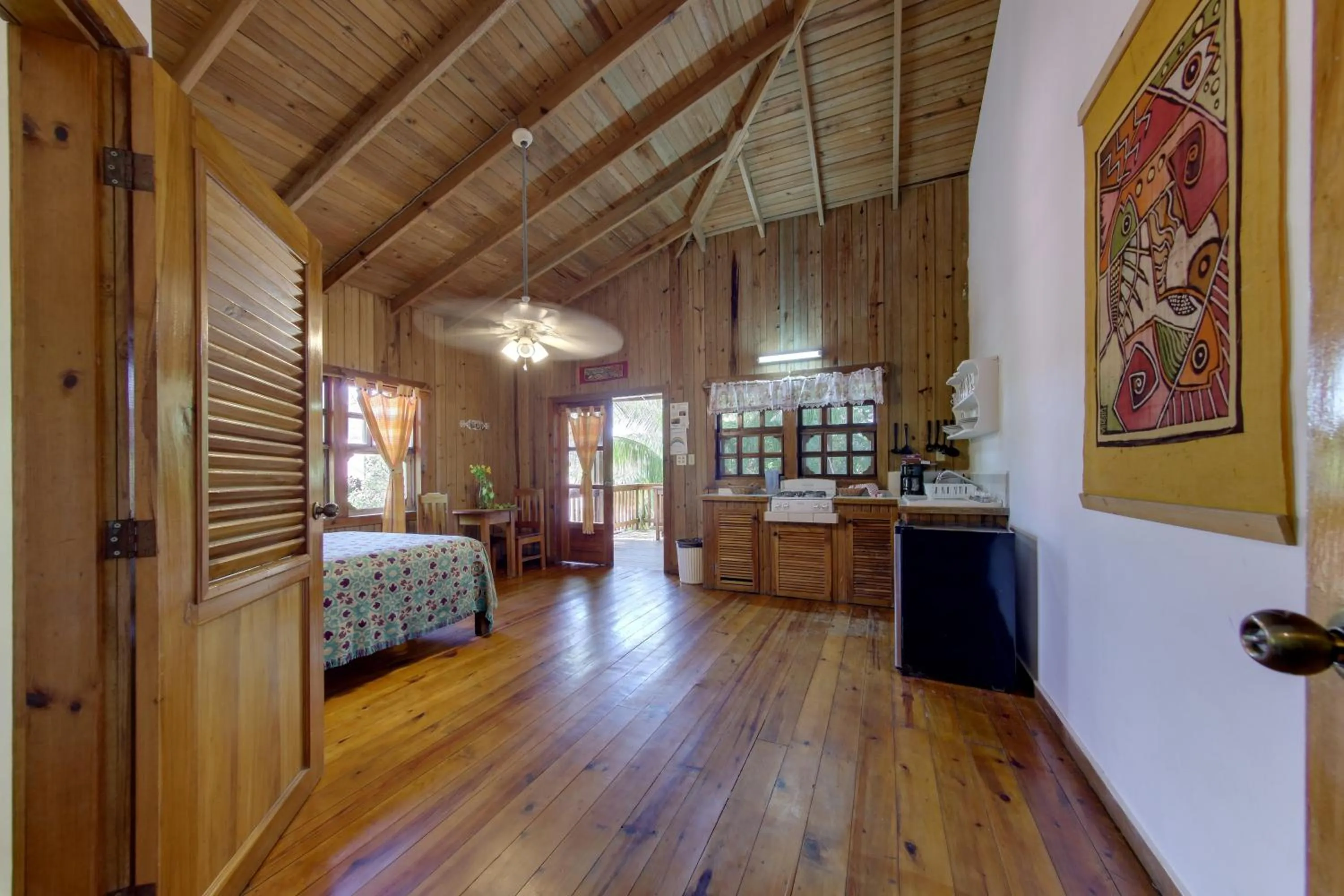 Bed in Posada Arco Iris, West End