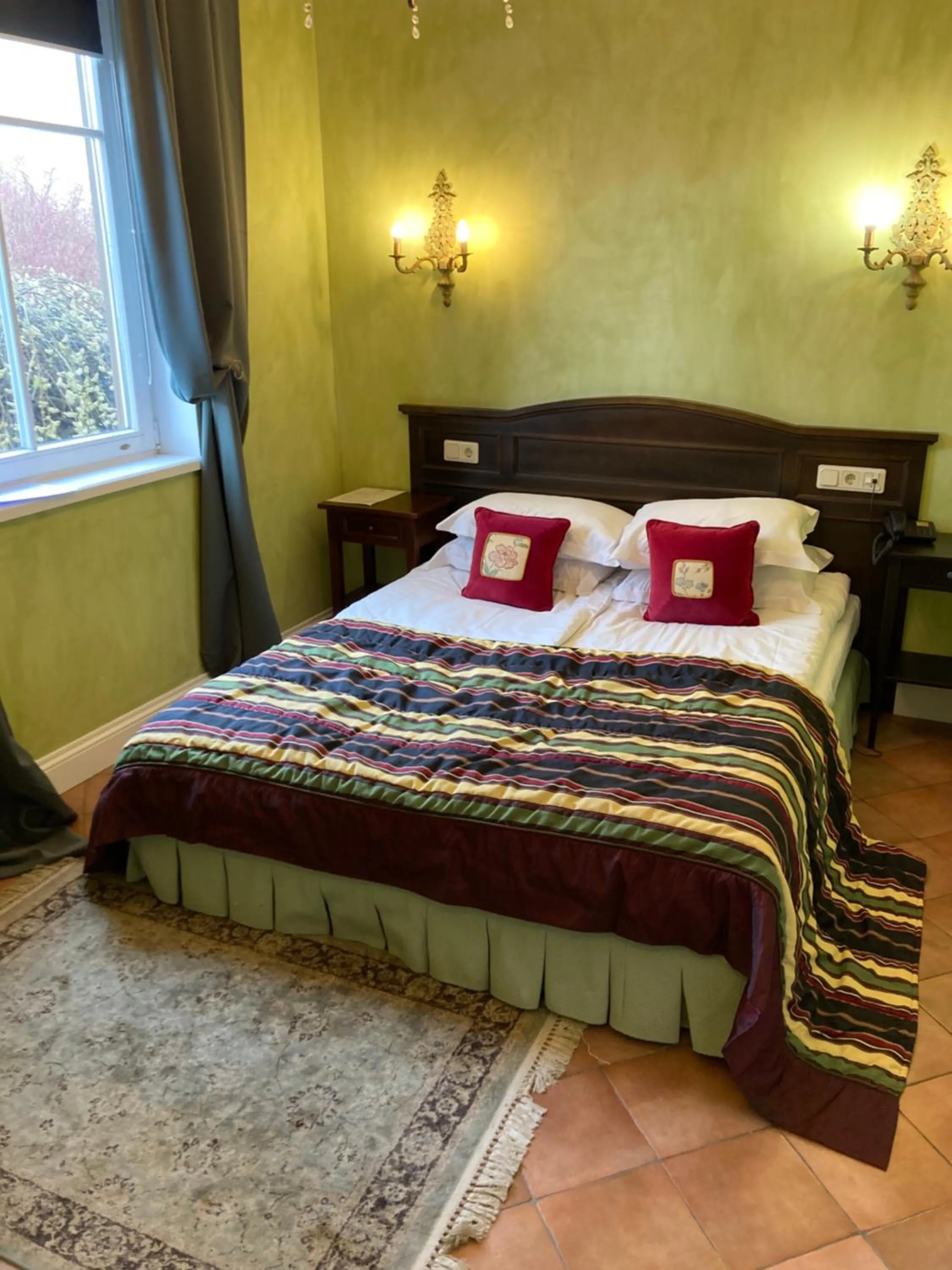 Photo of the whole room, Bed in Apvalaus Stalo Klubas Gastro & SPA Hotel