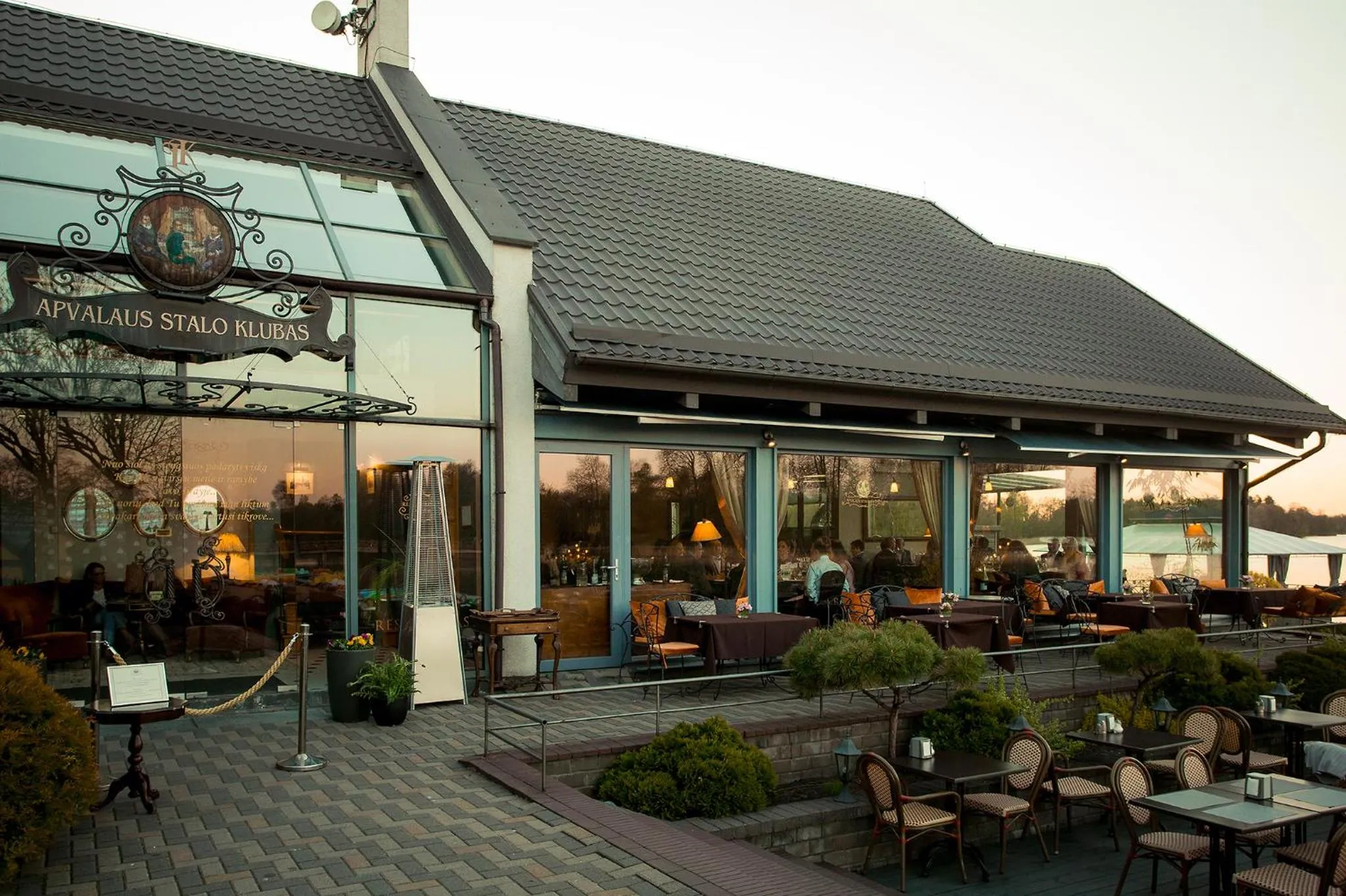 Property building in Apvalaus Stalo Klubas Gastro & SPA Hotel