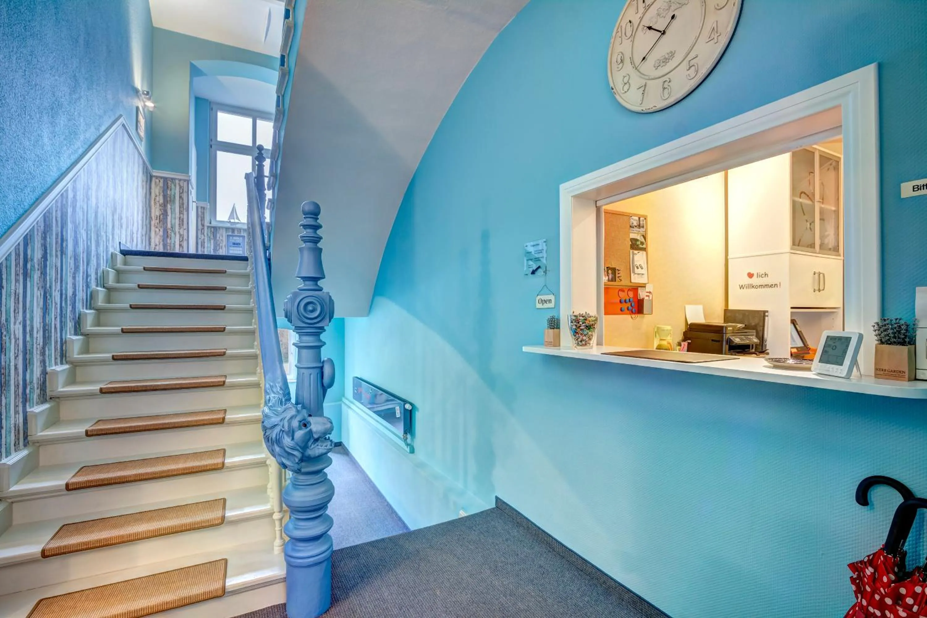 Decorative detail in Hotel Villa Seeschlößchen