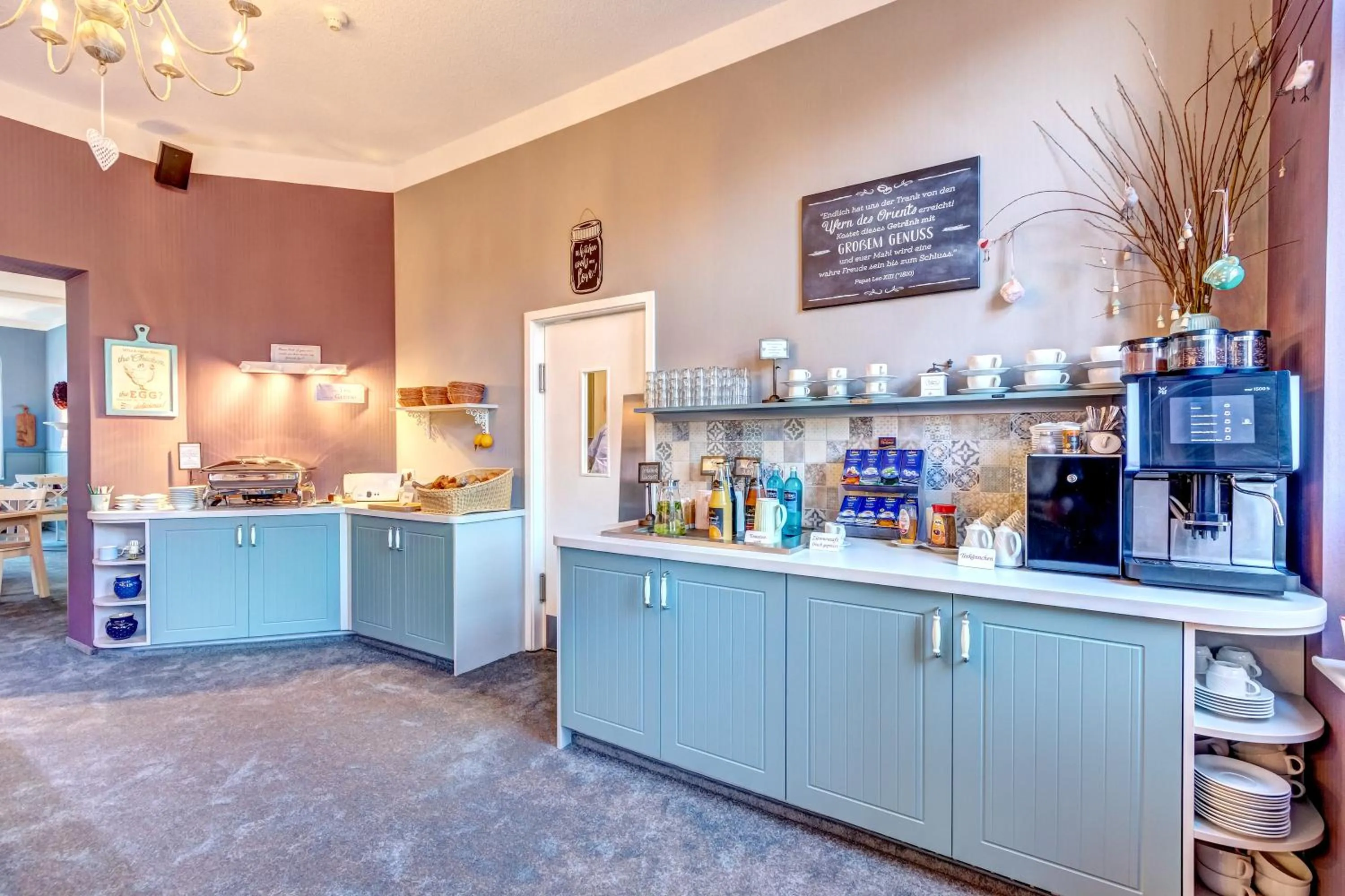 Buffet breakfast in Hotel Villa Seeschlößchen