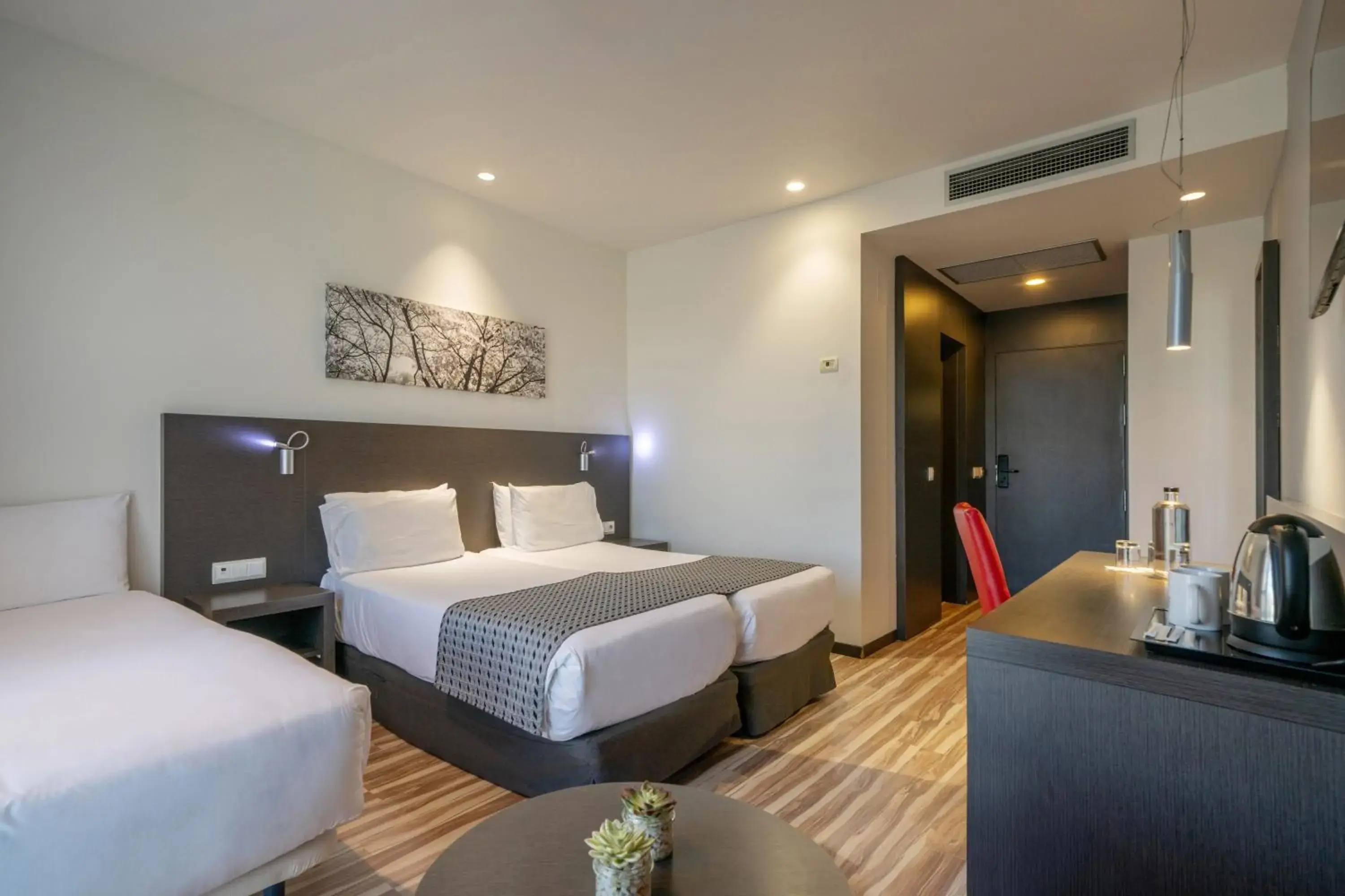 Bedroom, Bed in Eurostars Arenas de Pinto Bedroom, Bed in Eurostars Arenas de Pinto