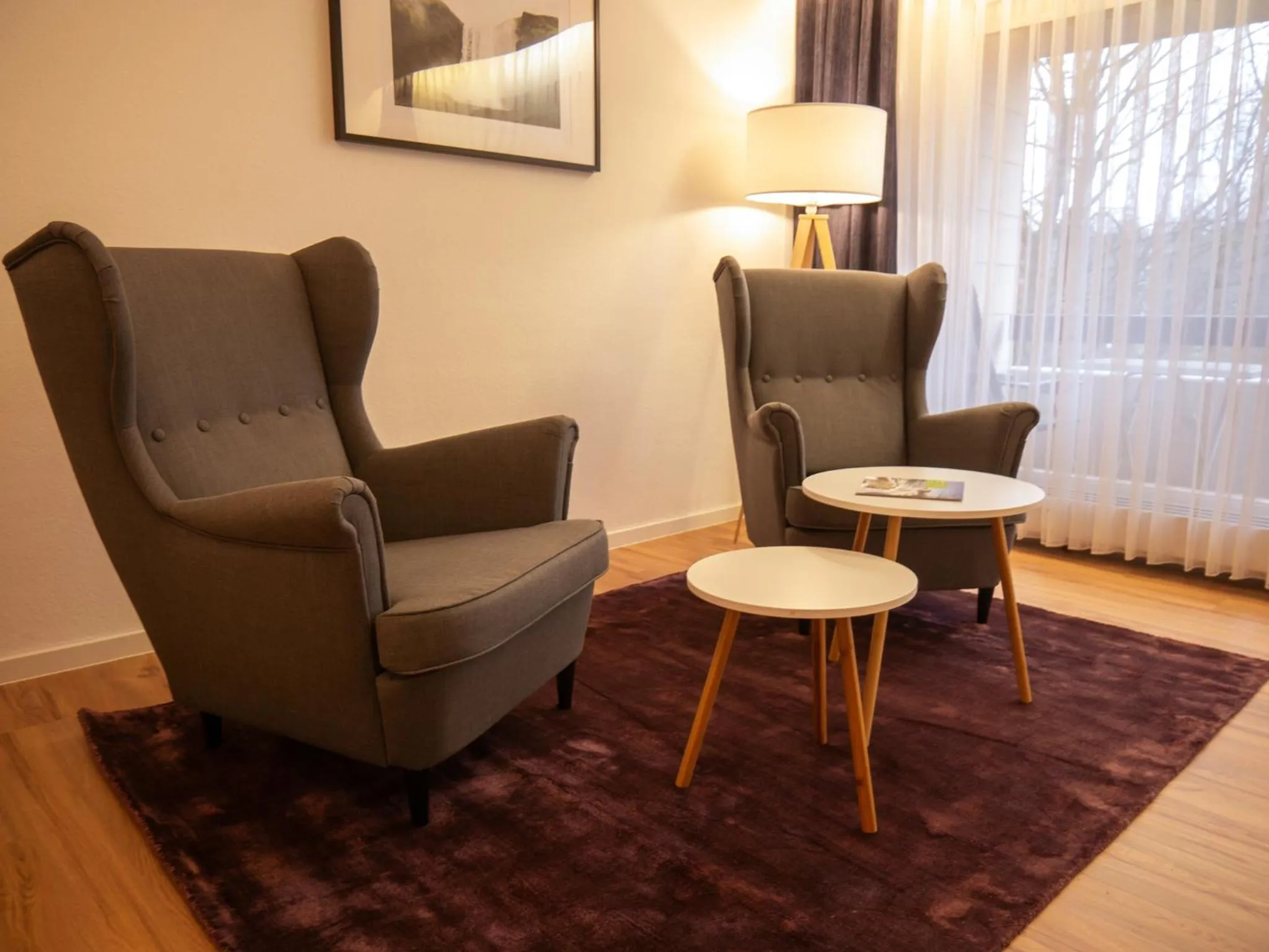 Seating area in Hotel Quellenhof - Self-Check-in