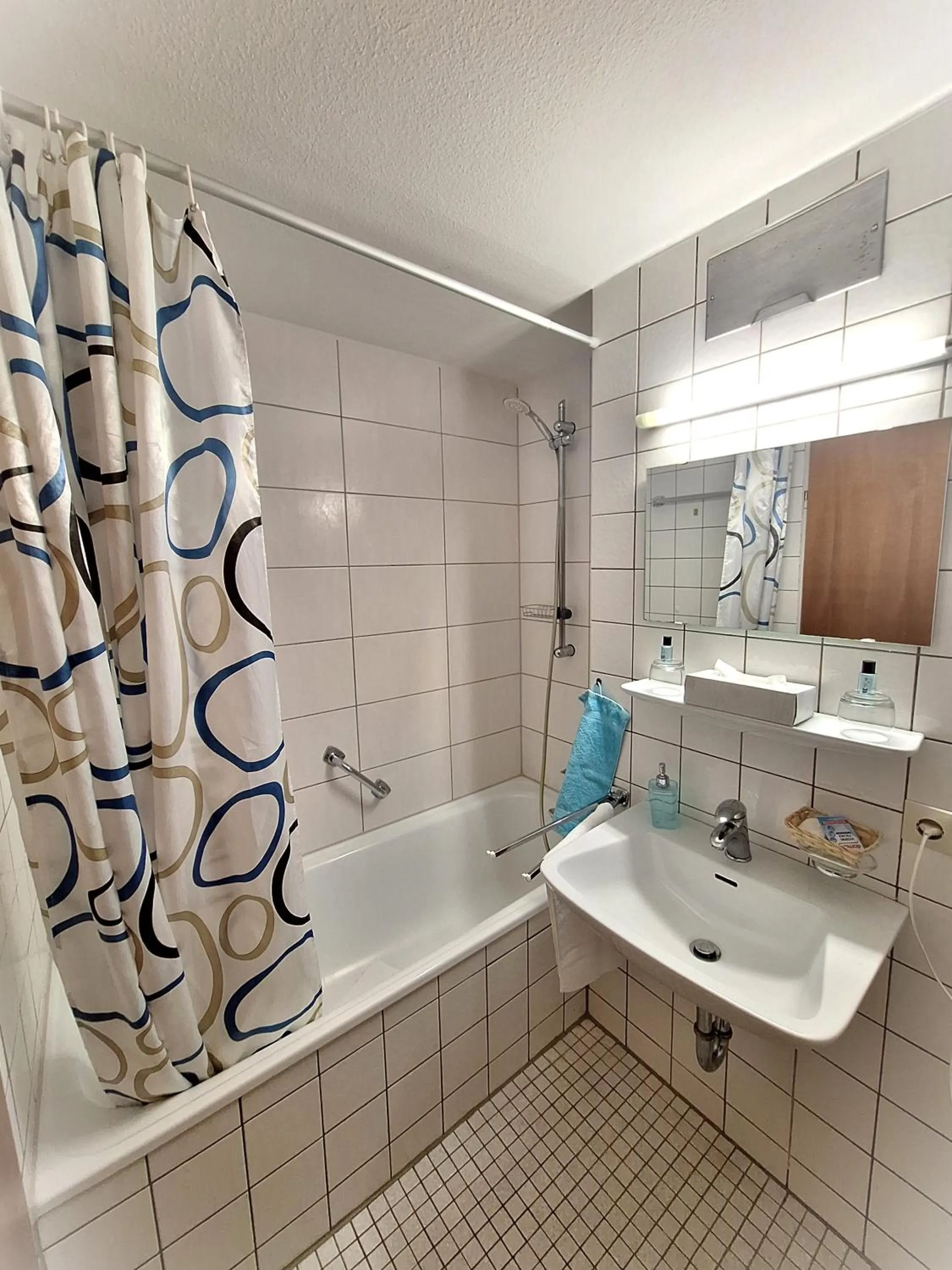 Shower in Hotel Quellenhof - Self-Check-in