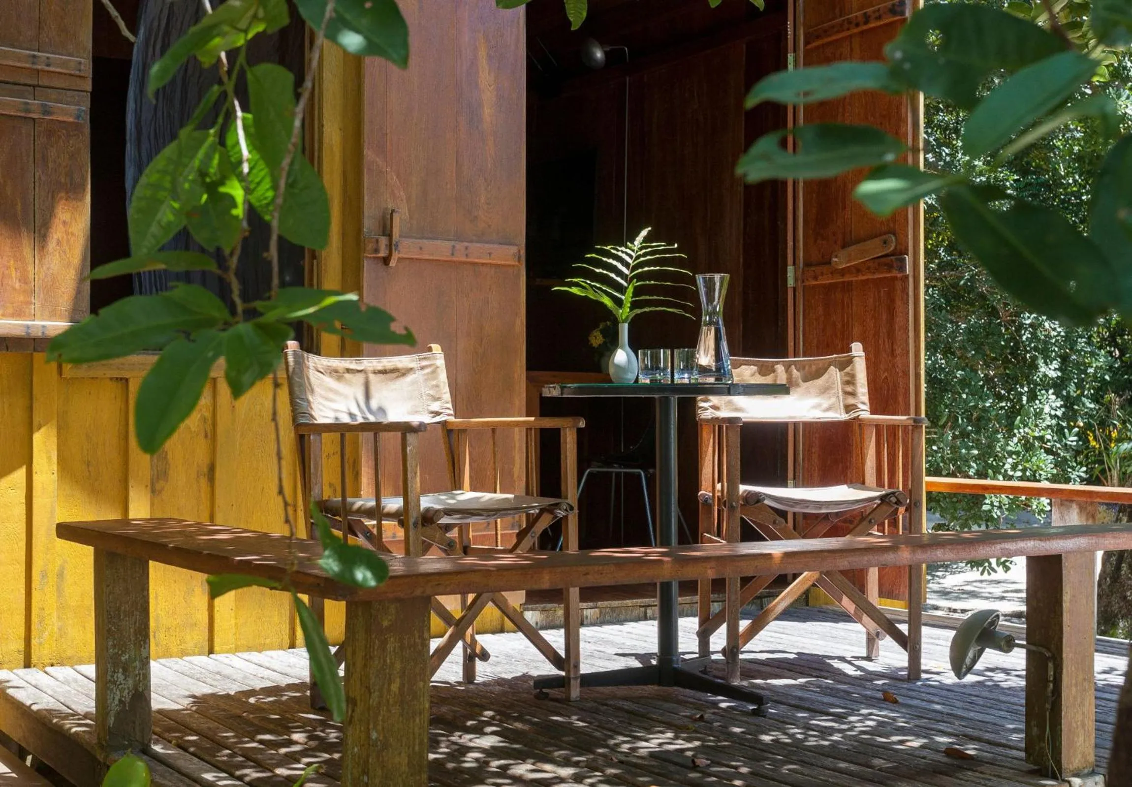 Patio in Hotel Vila Naiá - Corumbau