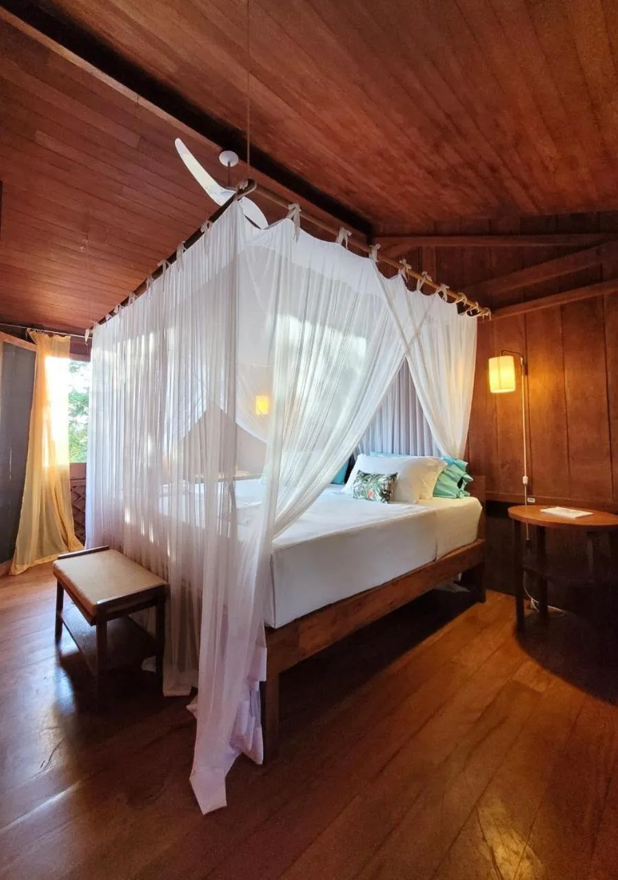 Bedroom, Bed in Hotel Vila Naiá - Corumbau