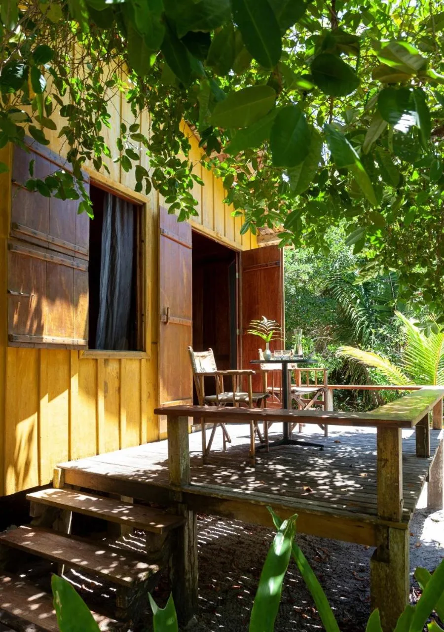Patio in Hotel Vila Naiá - Corumbau