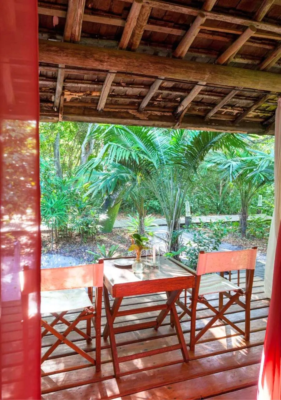 Patio in Hotel Vila Naiá - Corumbau