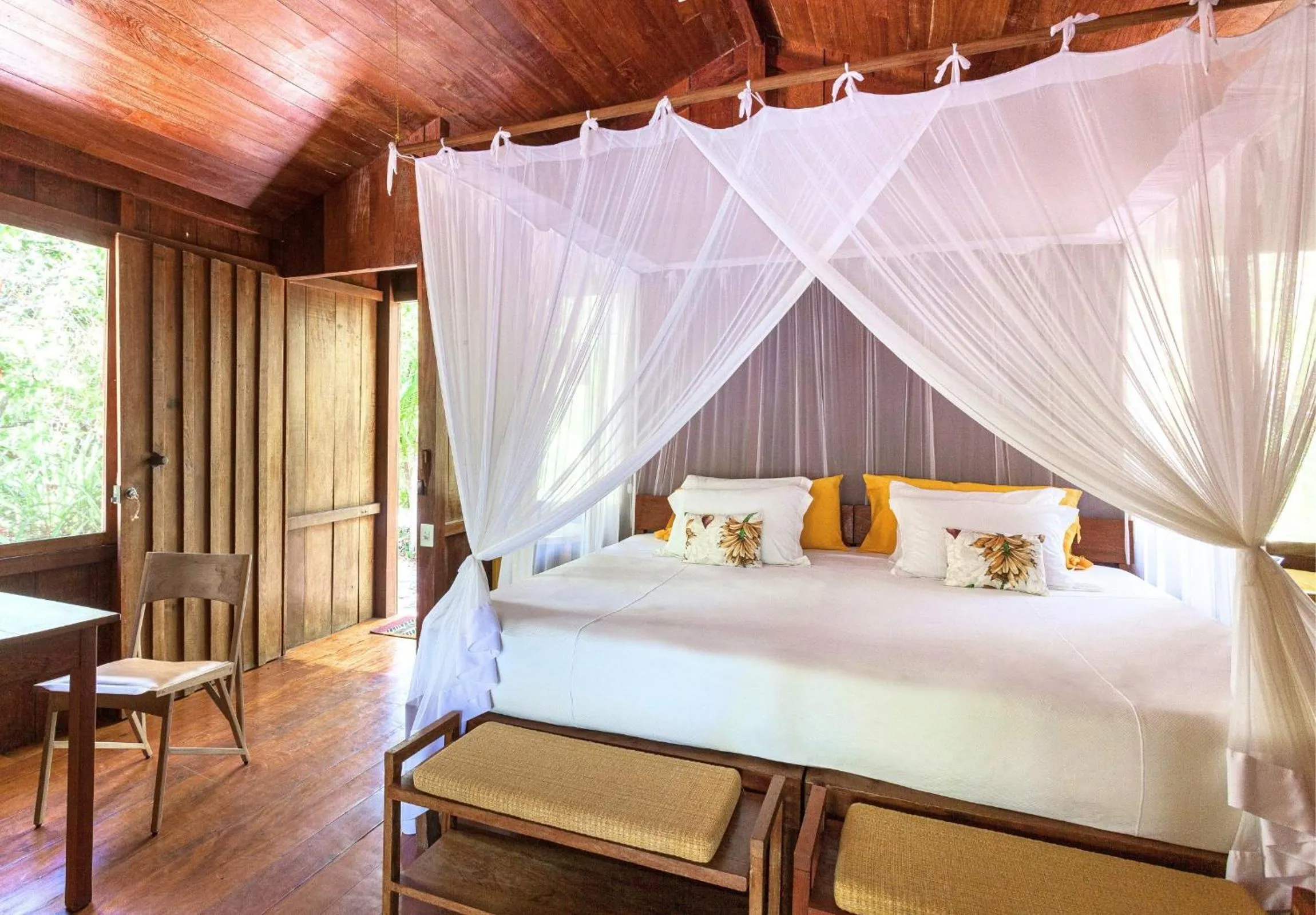 Bed in Hotel Vila Naiá - Corumbau