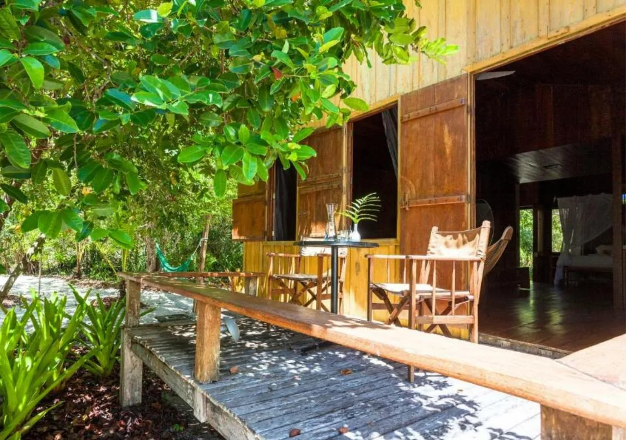 Balcony/Terrace in Hotel Vila Naiá - Corumbau