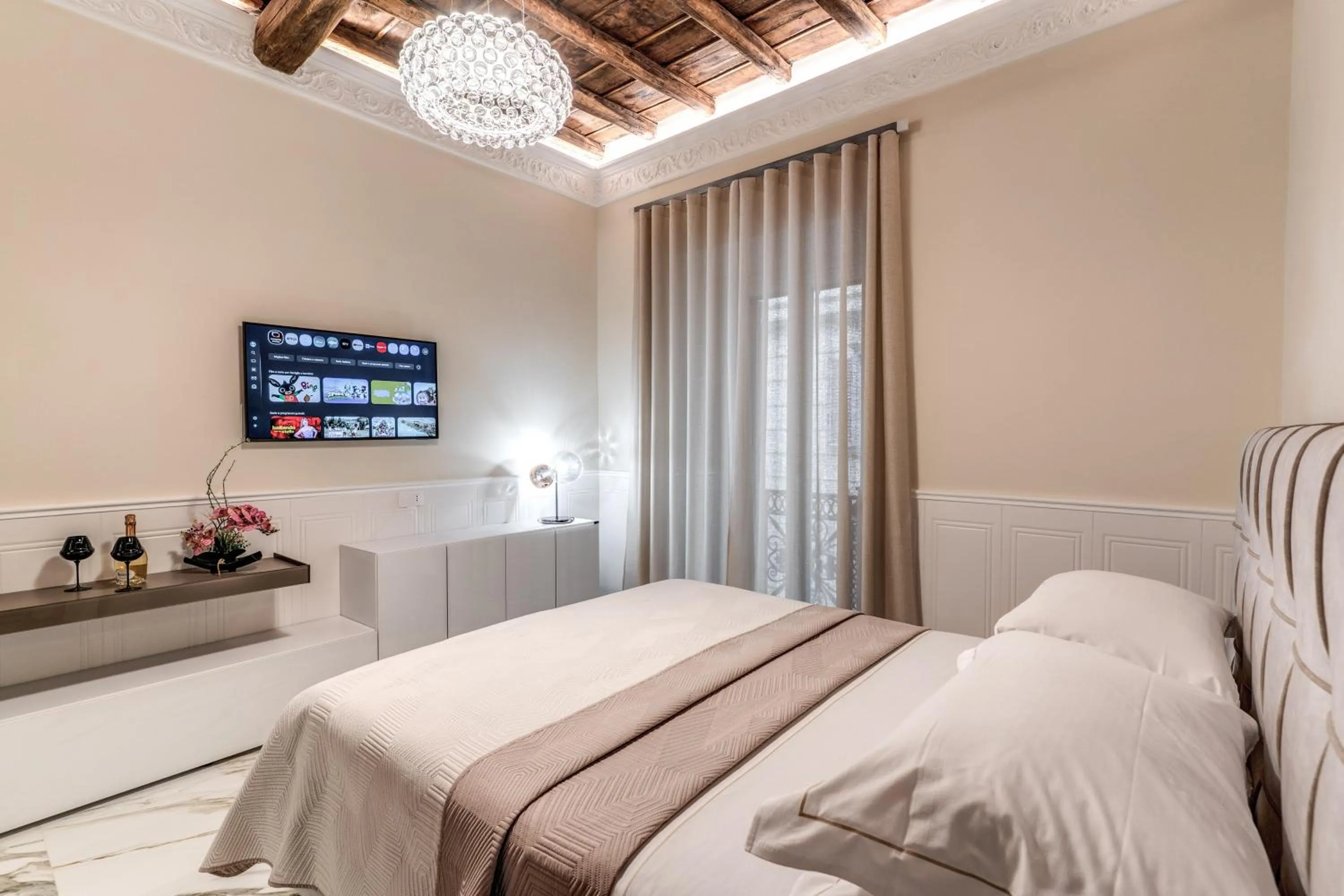 Bedroom, Bed in Rome55 - Piazza di Spagna