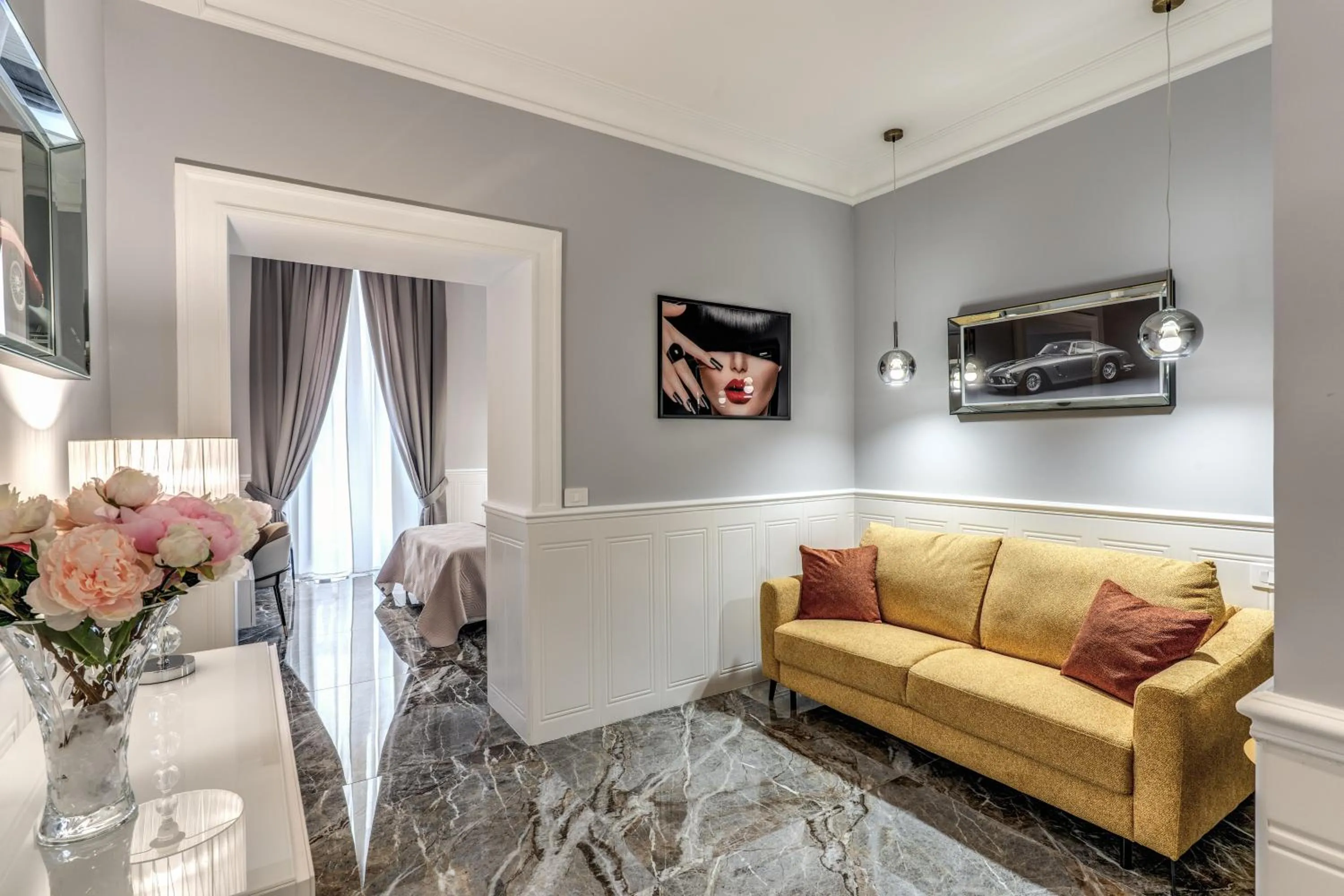 Living room in Rome55 - Piazza di Spagna