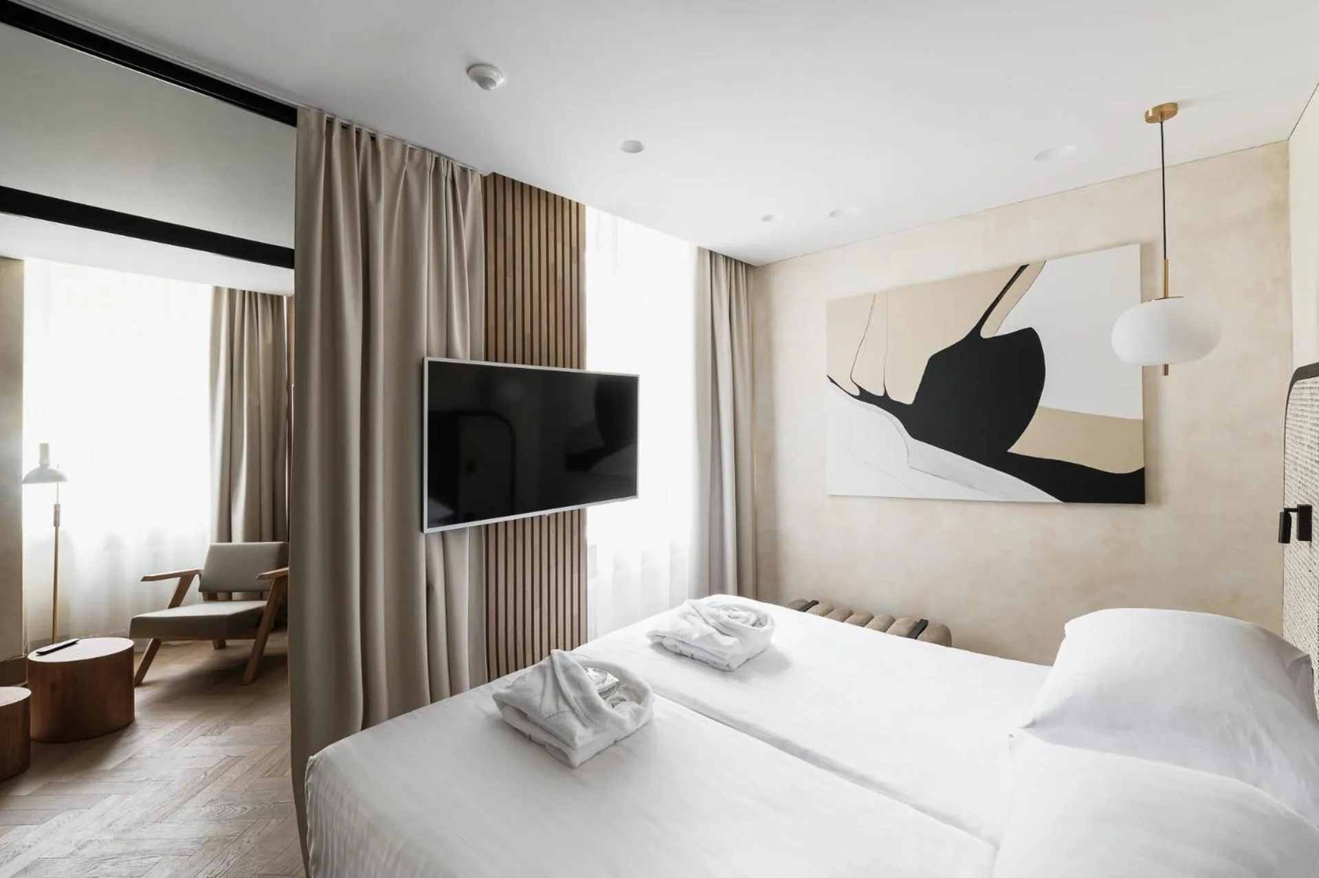 Bed in SPA VILNIUS Druskininkai