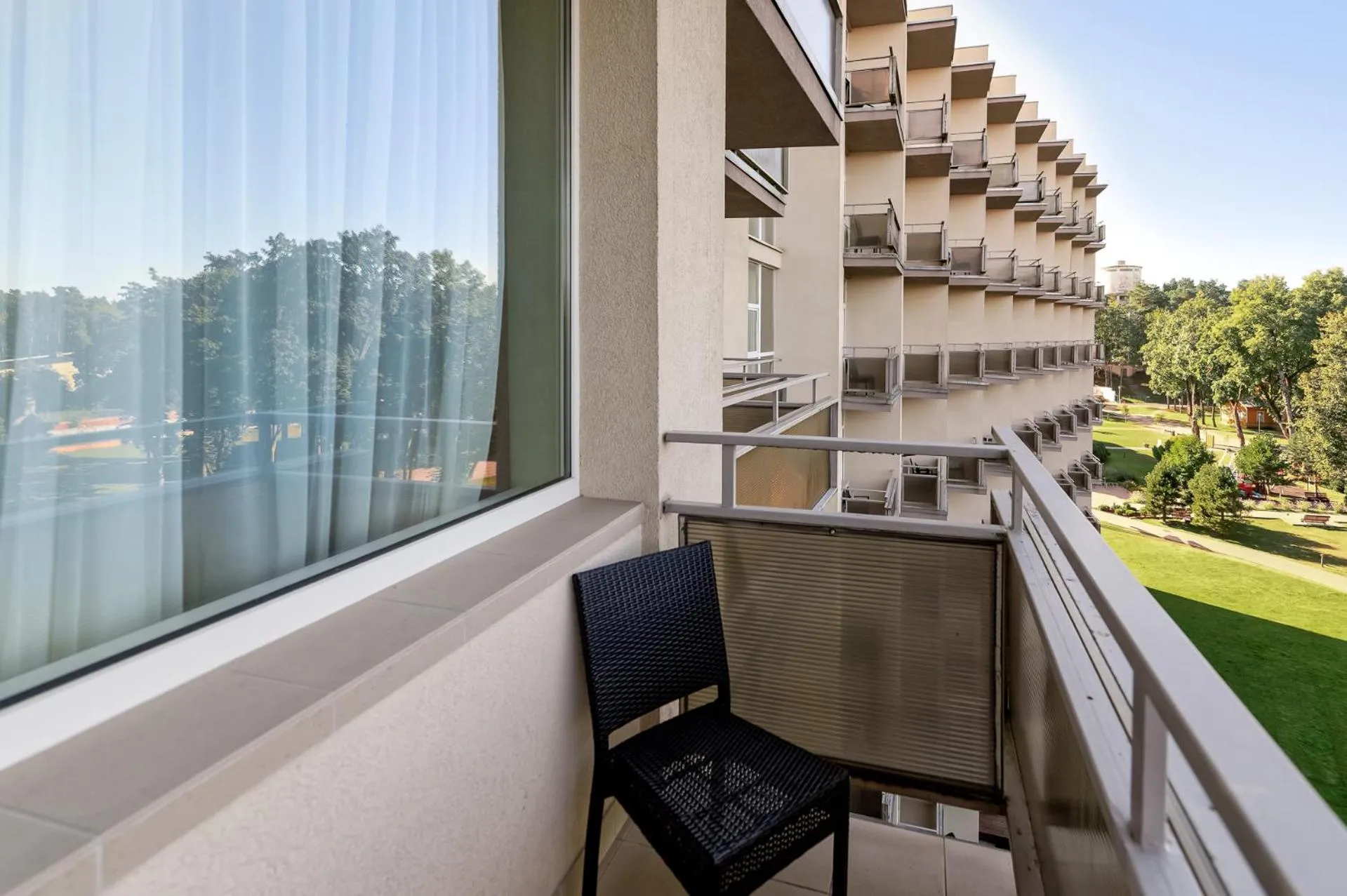 Balcony/Terrace in SPA VILNIUS Druskininkai