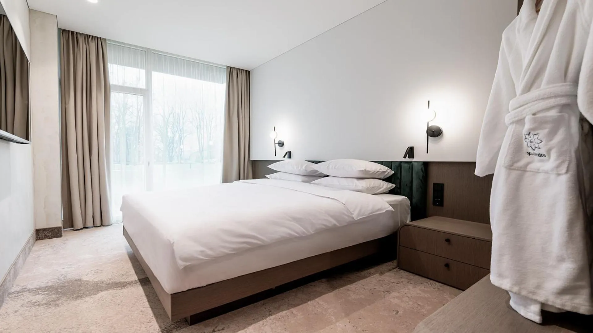 Bed in SPA VILNIUS Druskininkai