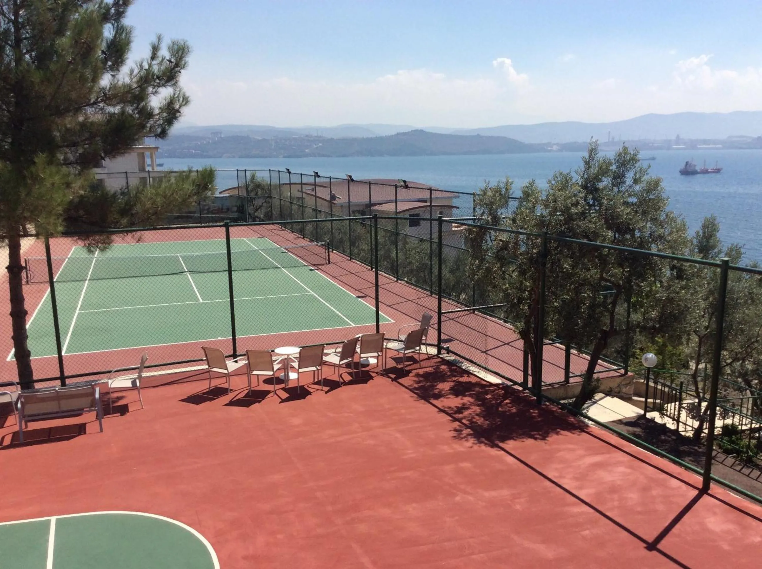 Tennis court in Atamer Doga Resort