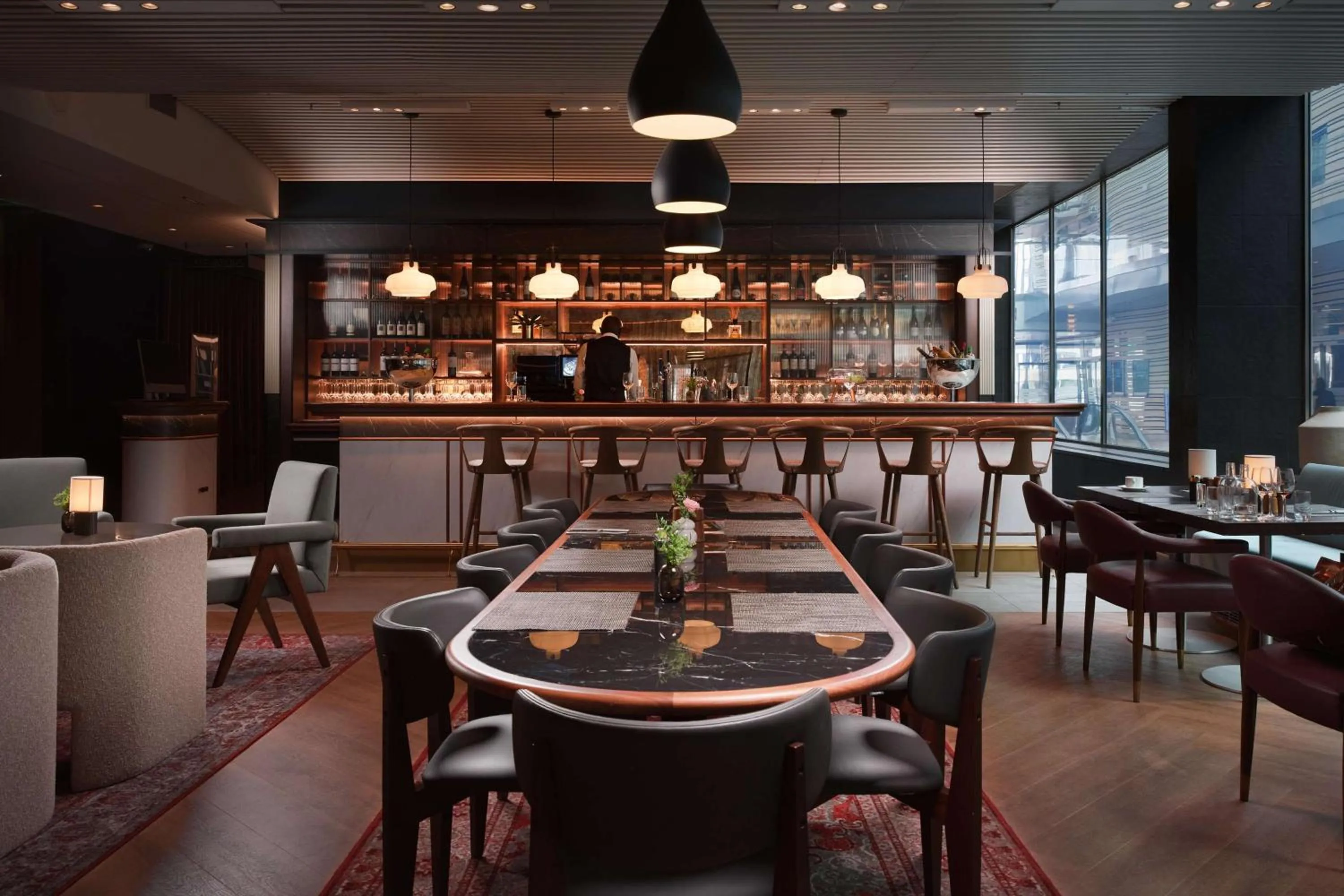 Restaurant/places to eat in Radisson Blu Waterfront Hotel, Stockholm