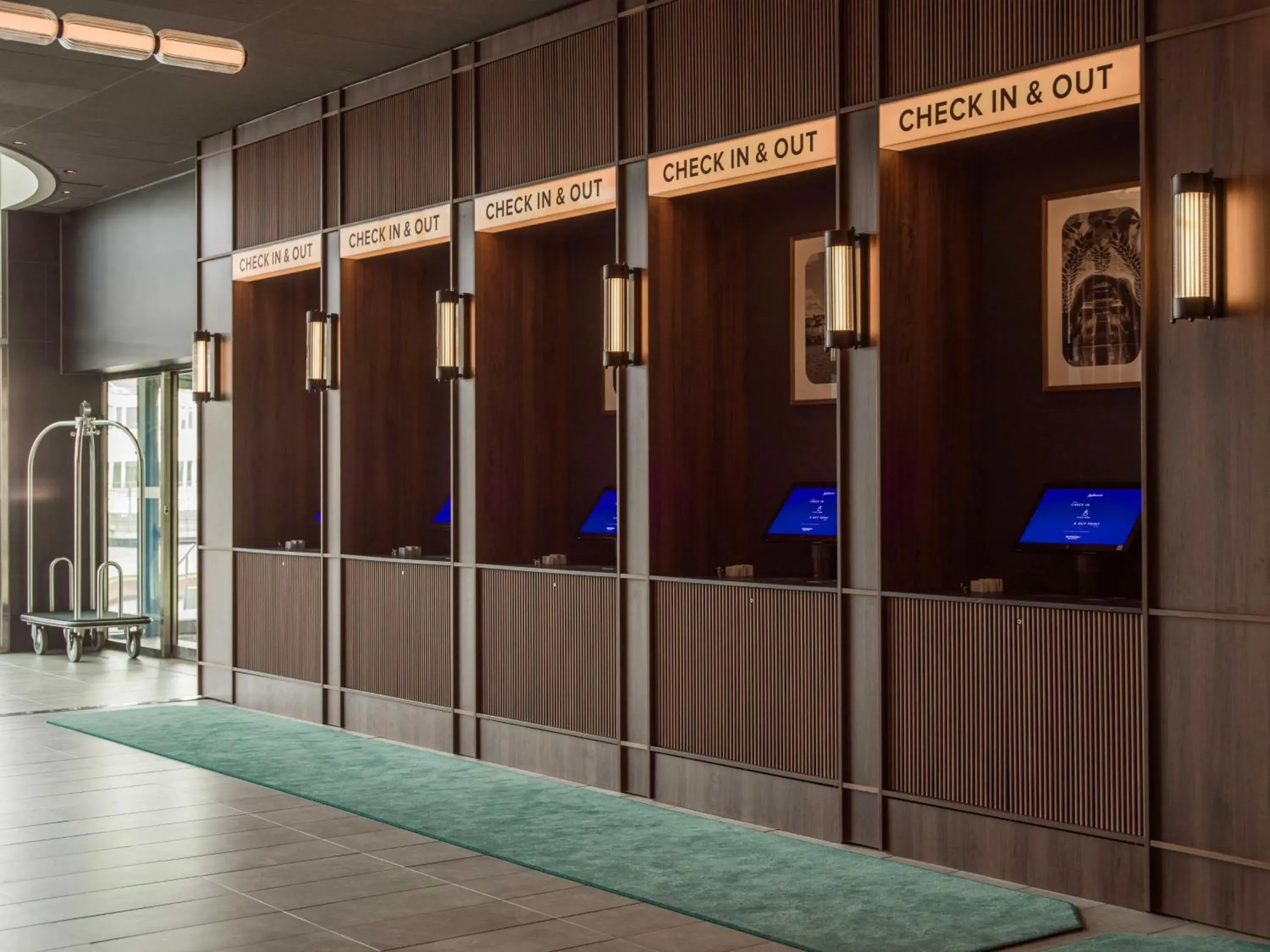 Lobby or reception in Radisson Blu Waterfront Hotel, Stockholm Lobby or reception in Radisson Blu Waterfront Hotel, Stockholm