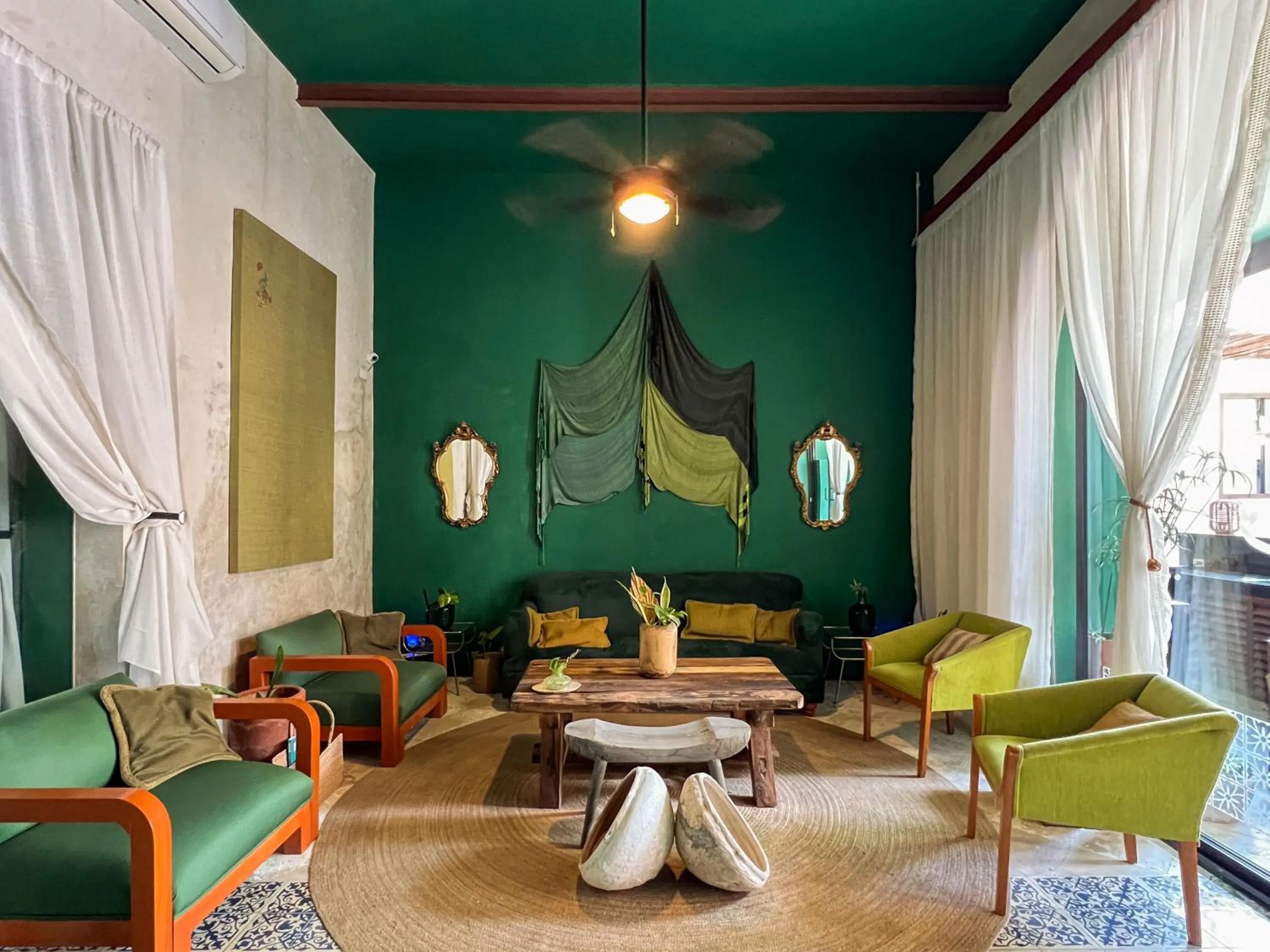 Living room in Ya'ax Hotel Boutique