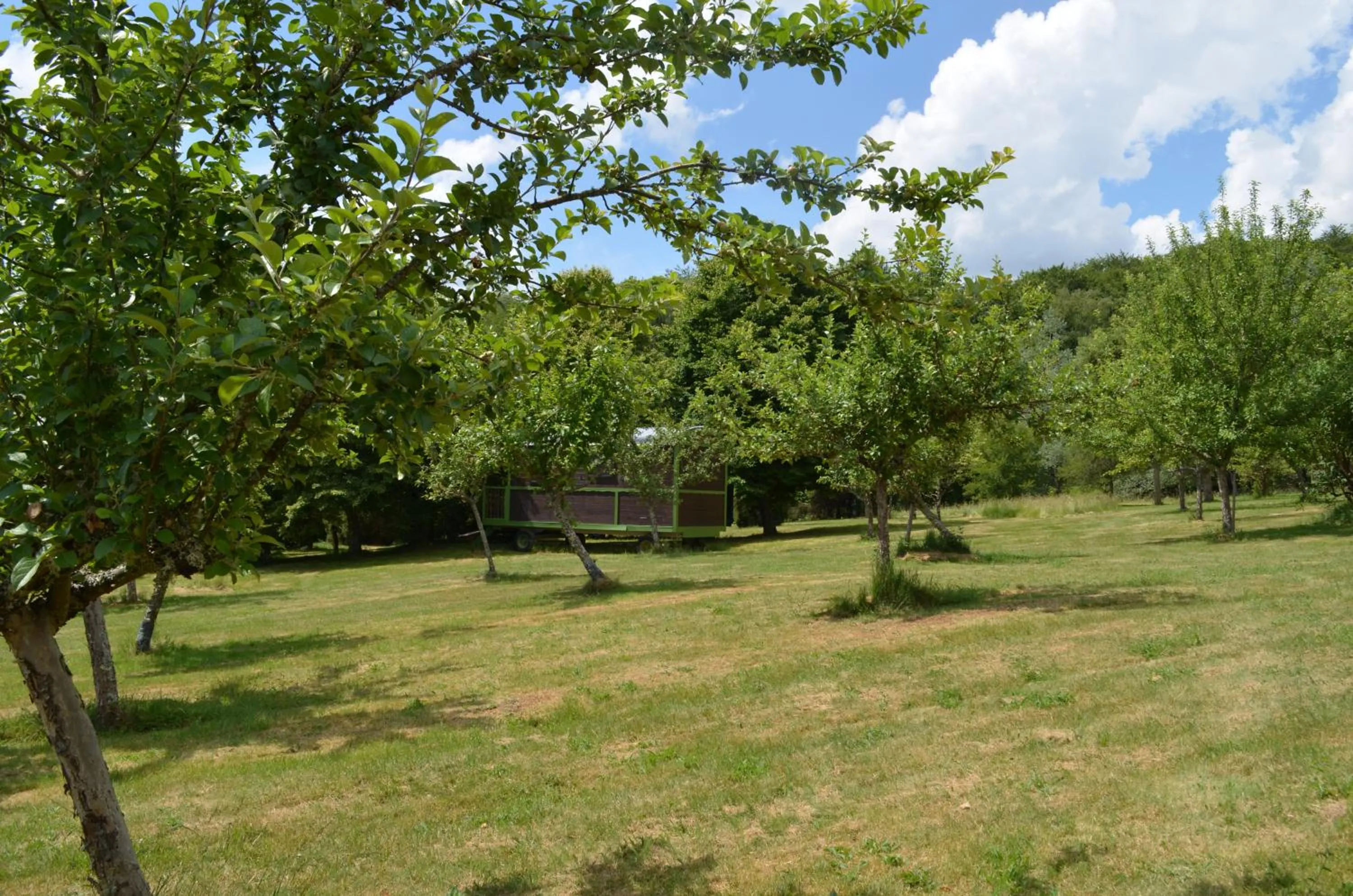 Garden view in Le Village des Monédières