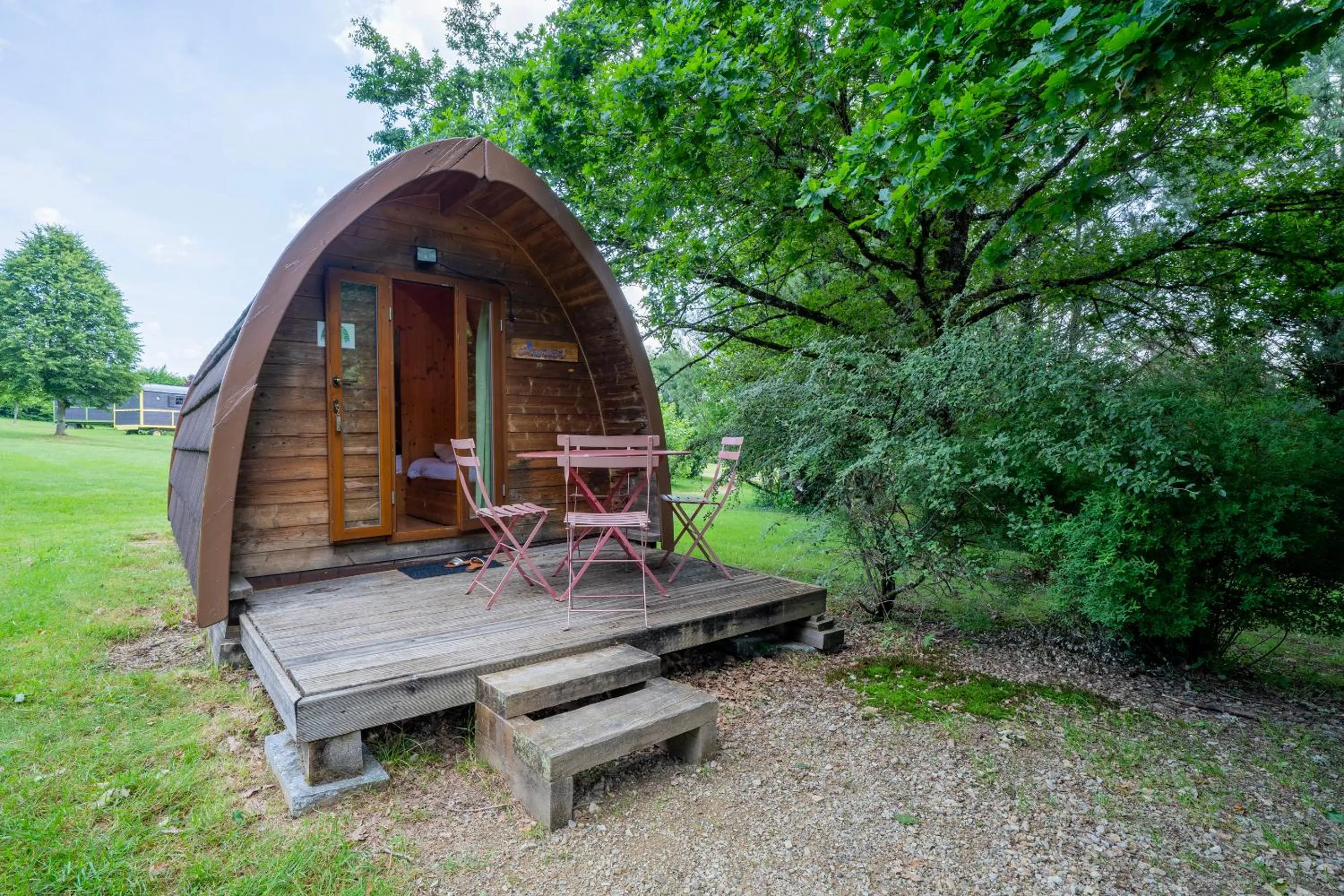 Garden in Le Village des Monédières