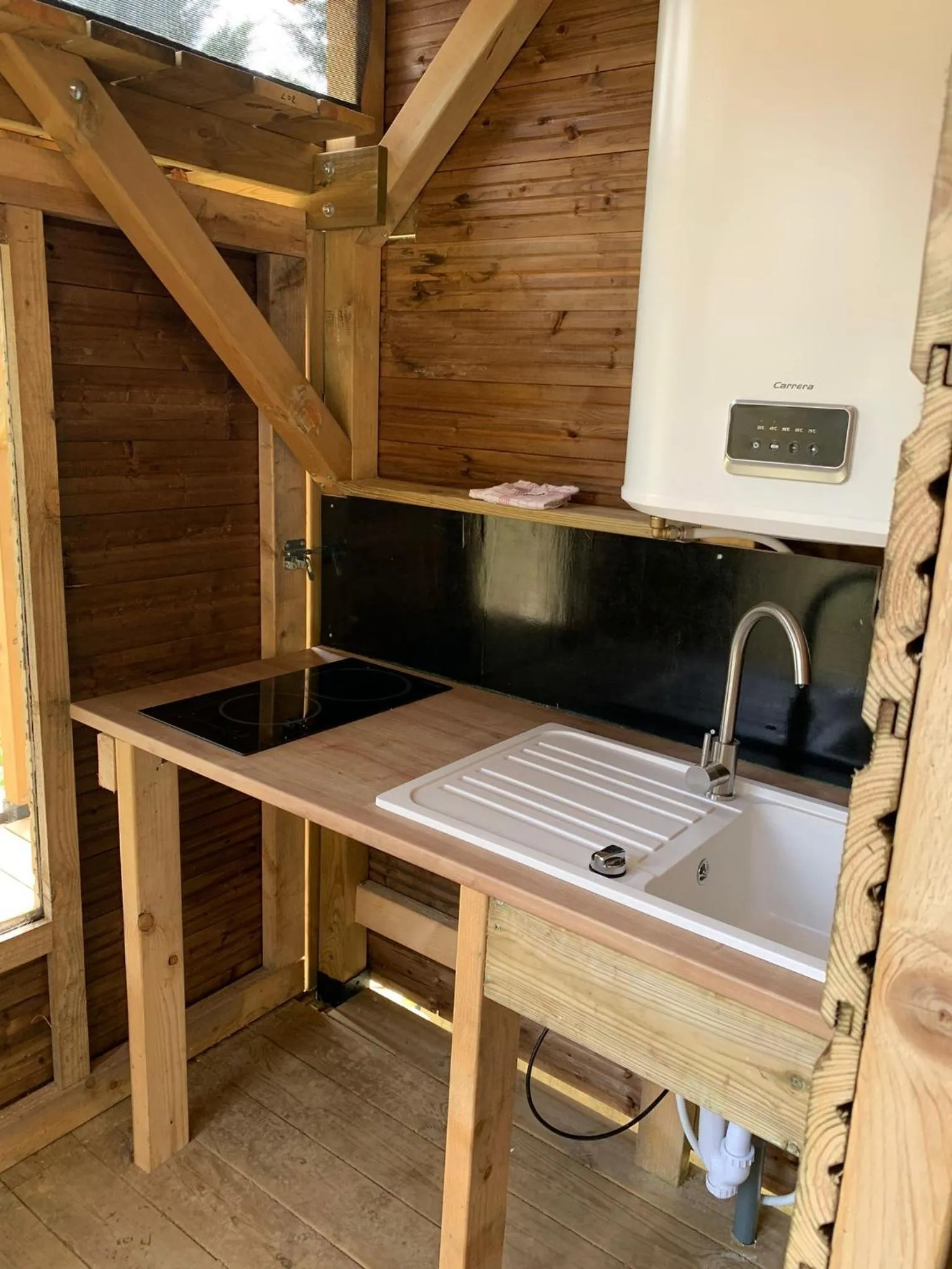 Kitchen or kitchenette in Le Village des Monédières