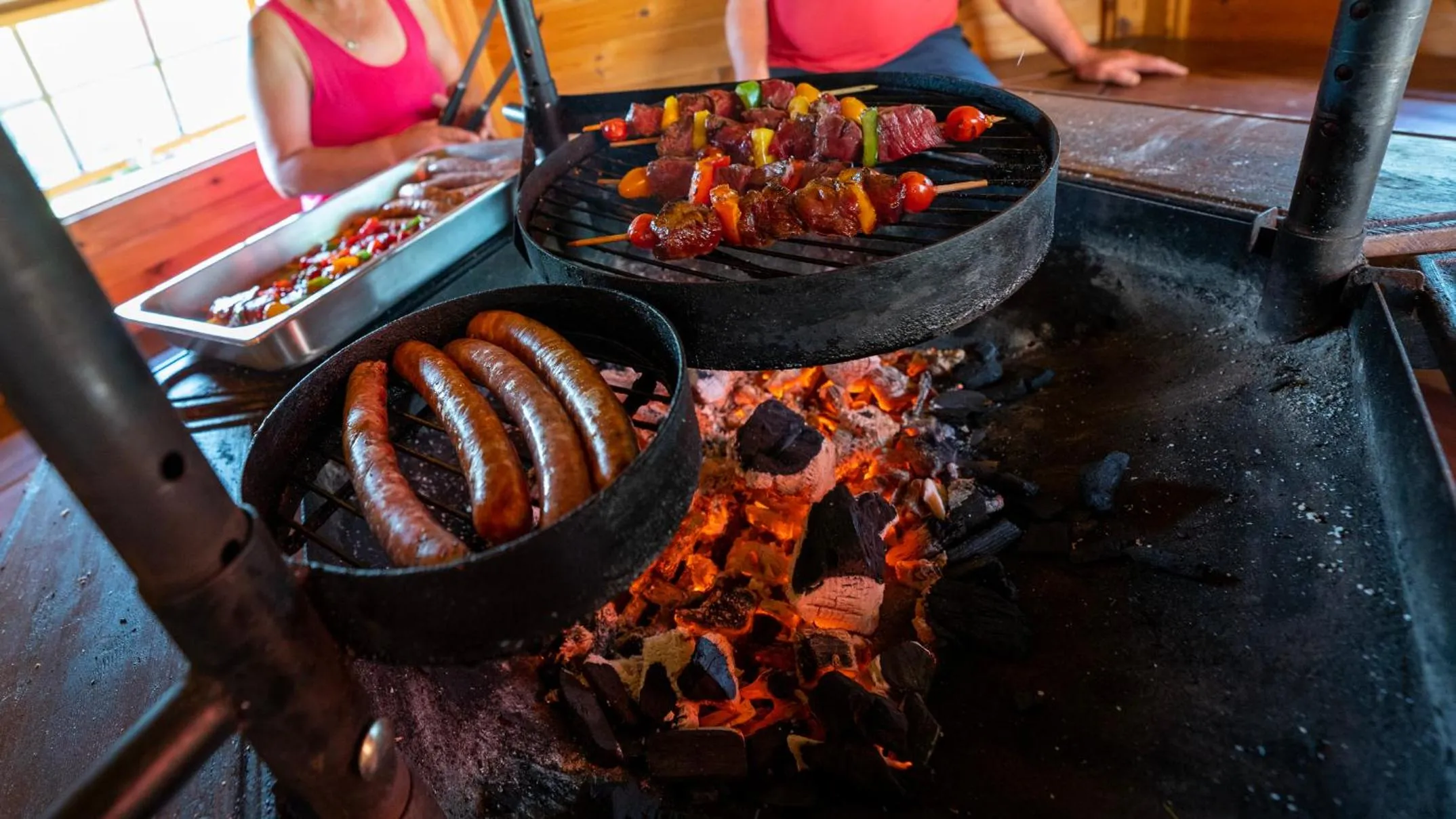 BBQ facilities in Le Village des Monédières