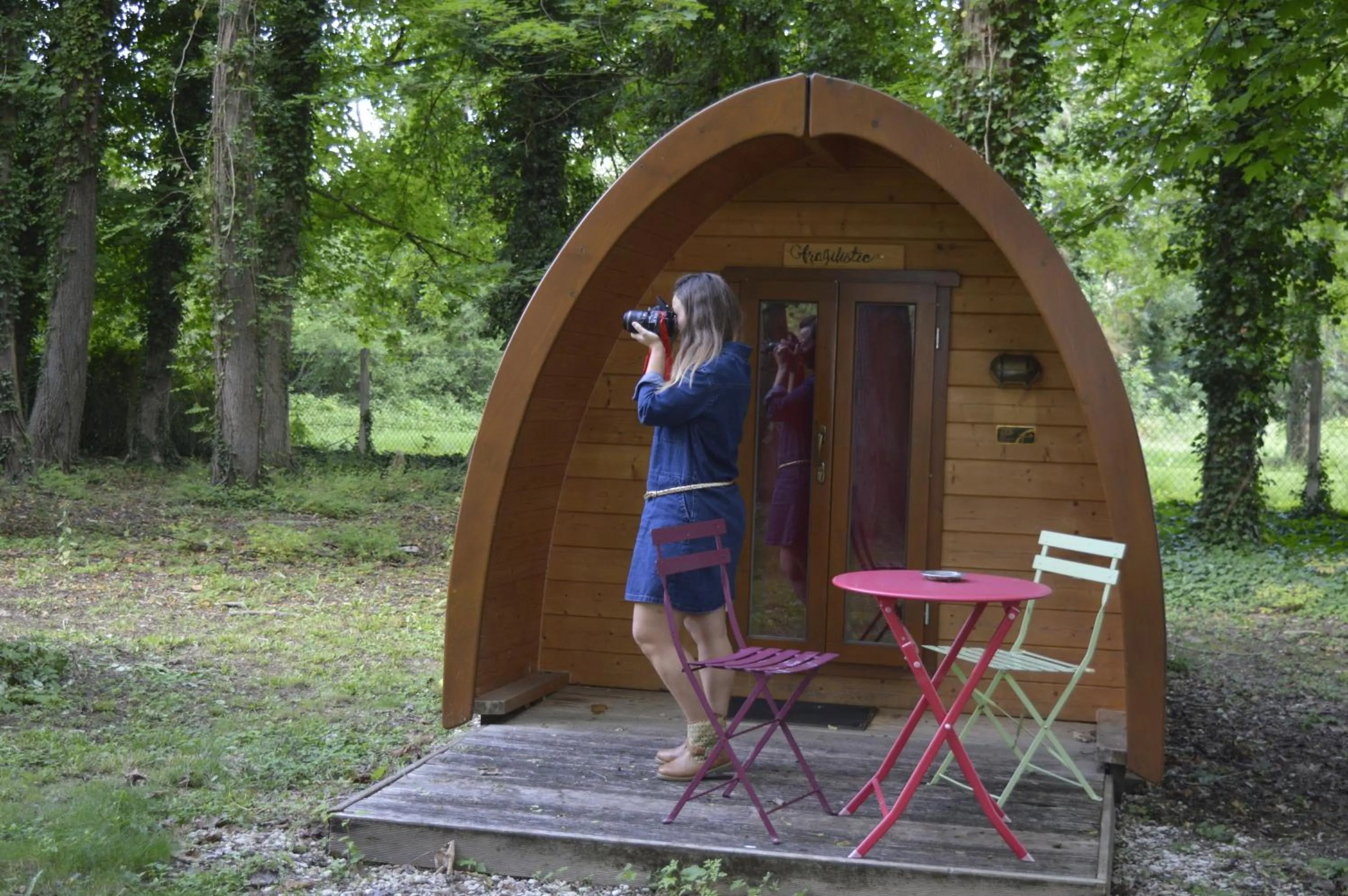 People in Le Village des Monédières