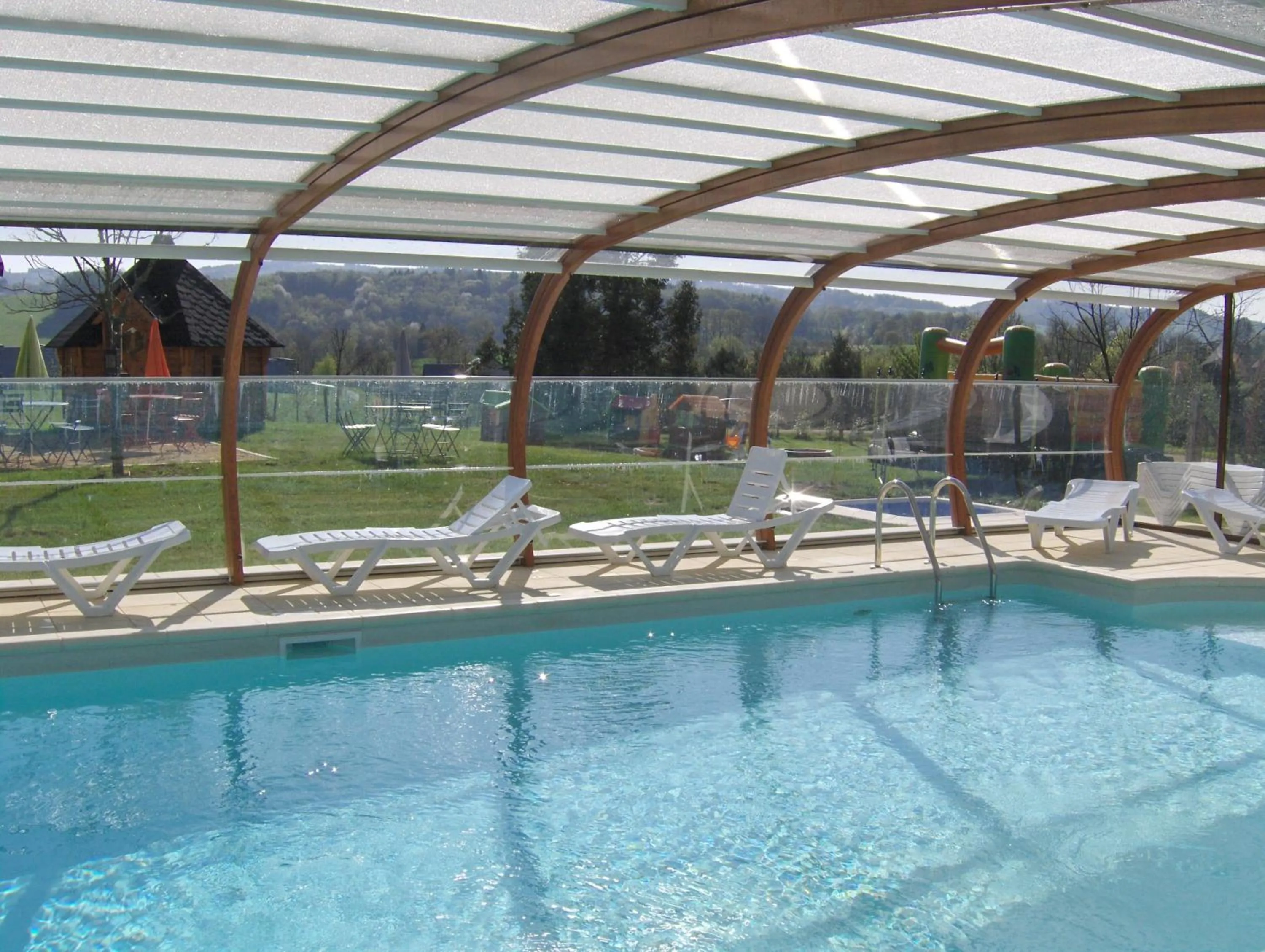 Swimming pool in Le Village des Monédières